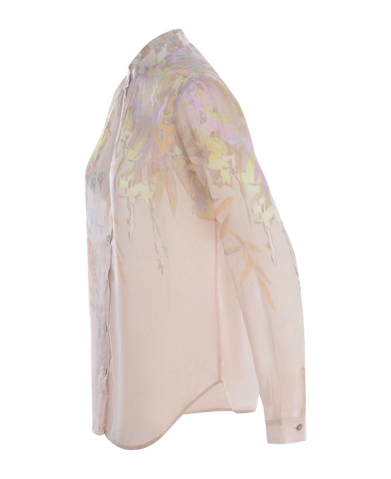 Forte_Forte Shirt Forte Forte Made Of Cotton And Silk Muslin - Rosa cipria ブラウス