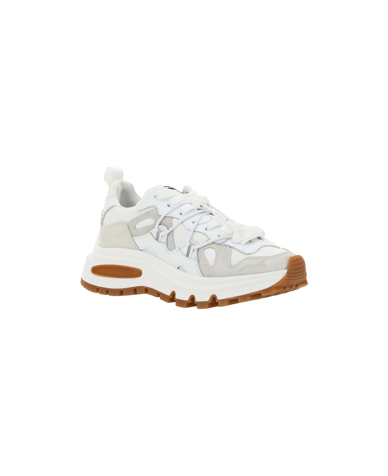 Dsquared2 Panelled Sneakers - Bianco