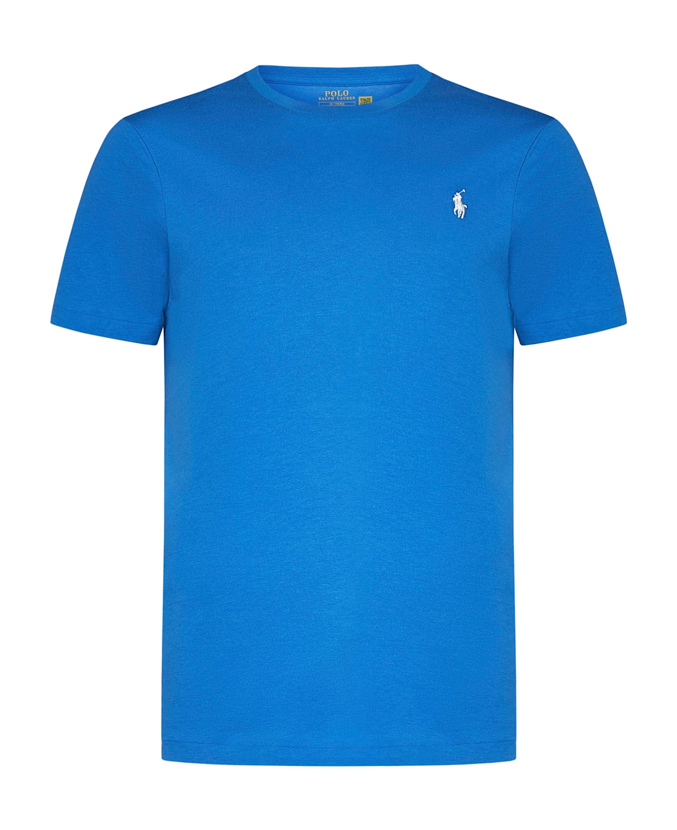 Polo Ralph Lauren Logo Embroidered Crewneck T-shirt - Blue