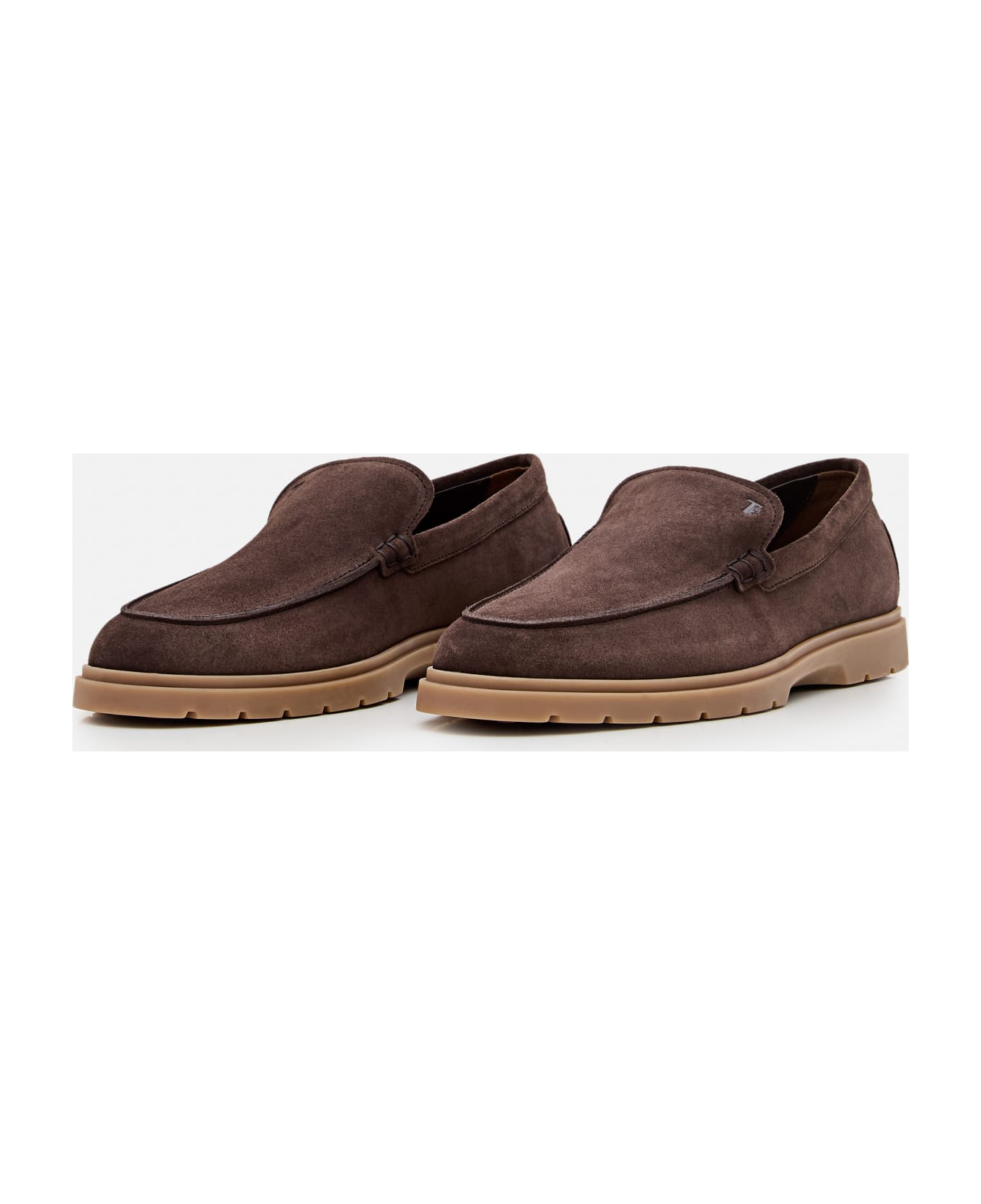 Tod's Suede Loafers - Fango