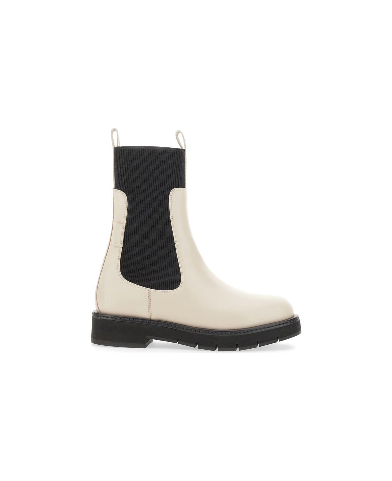 Ferragamo Chelsea Boot - WHITE