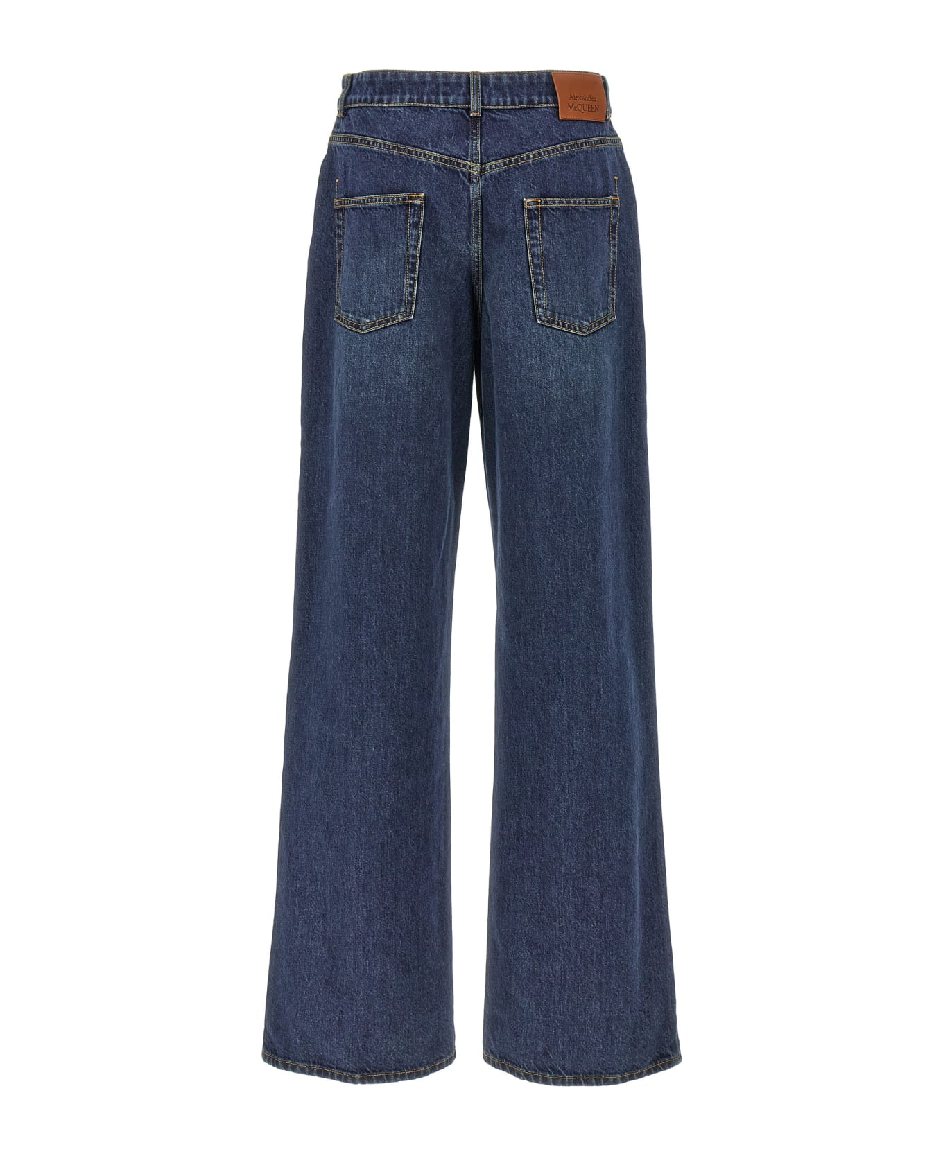 Alexander McQueen Denim Jeans - Blue