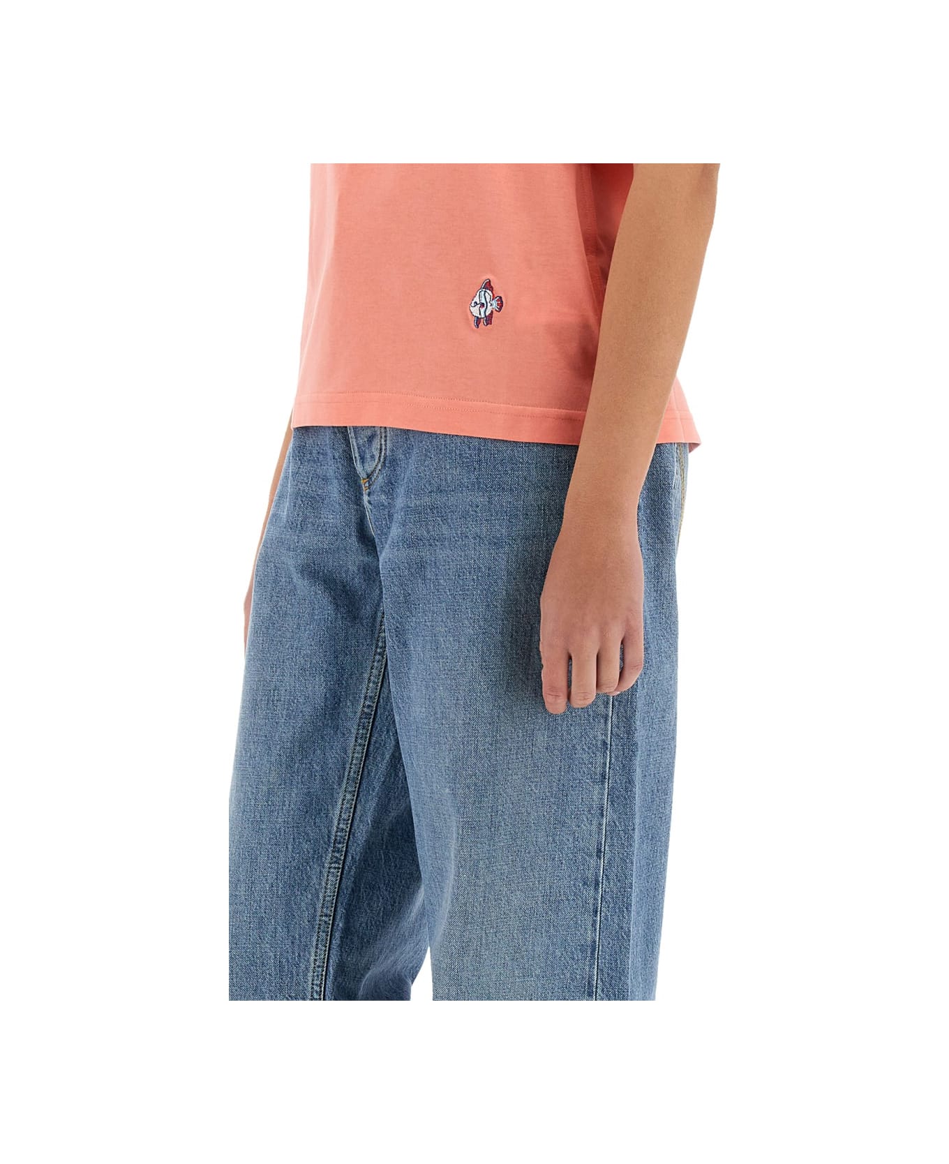 Bottega Veneta Jersey T-shirt - PINK