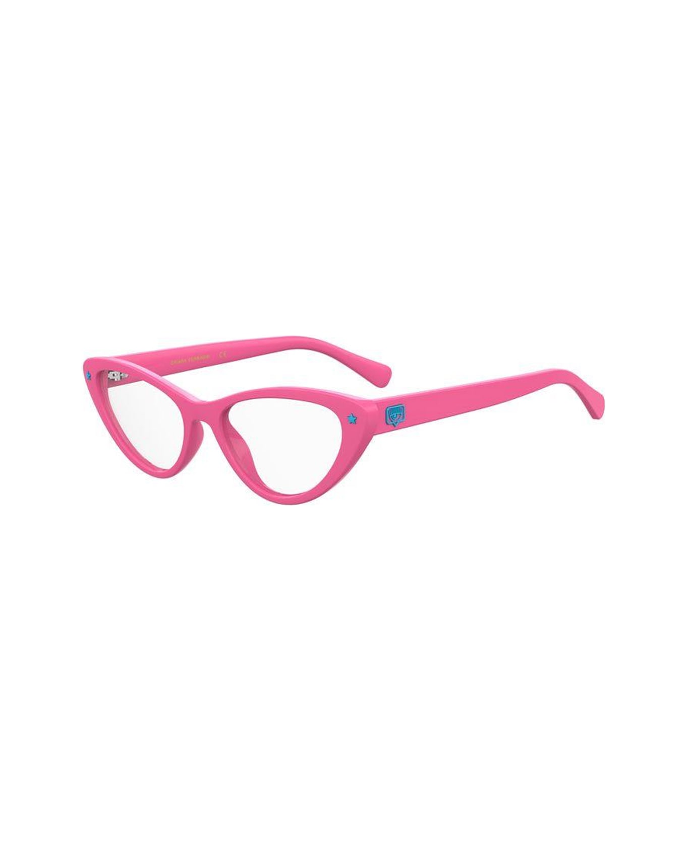 Chiara Ferragni Cf 7012 Pink Glasses - Rosa アイウェア