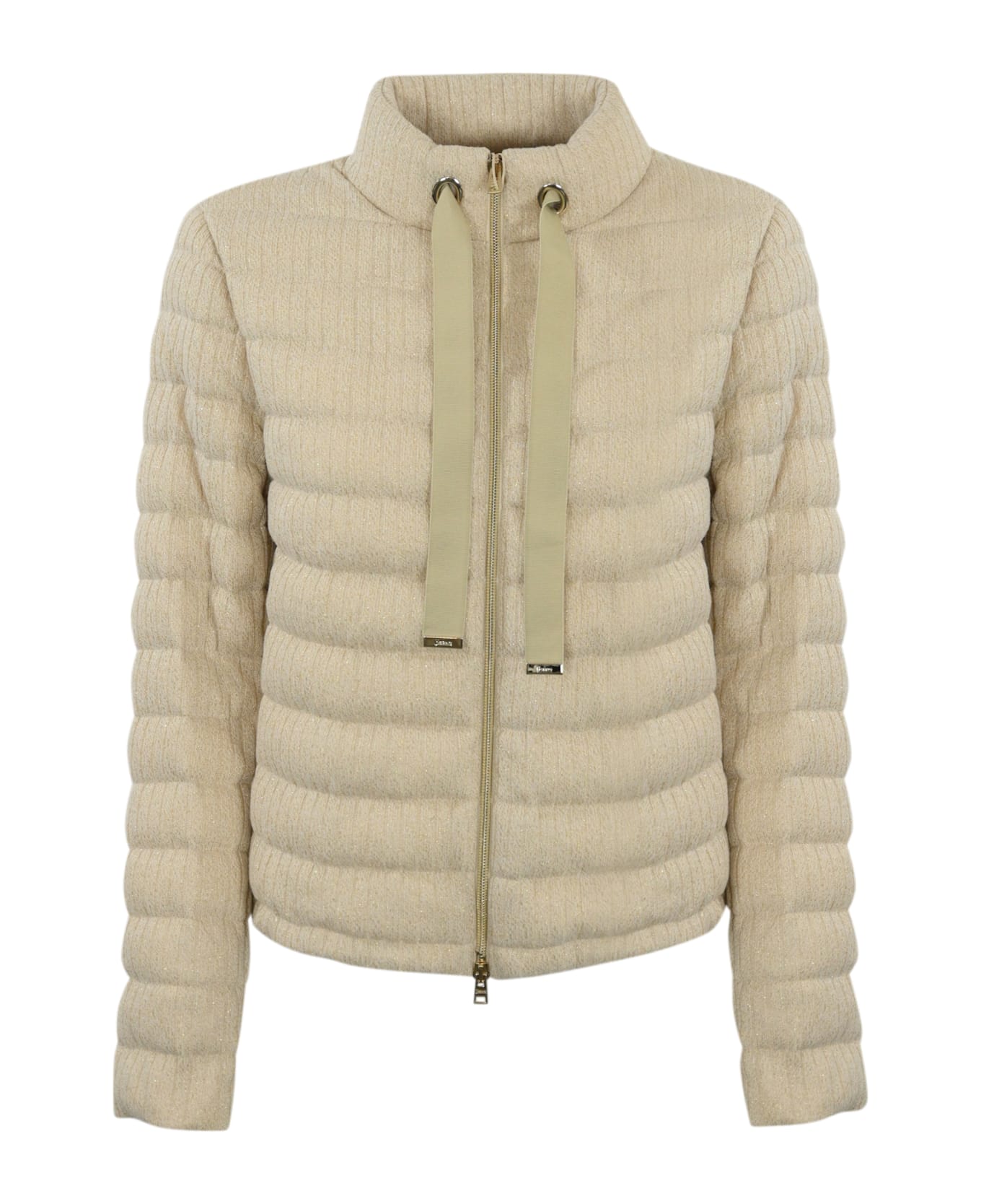 Herno Lurex Jersey Jacket - Chantilly