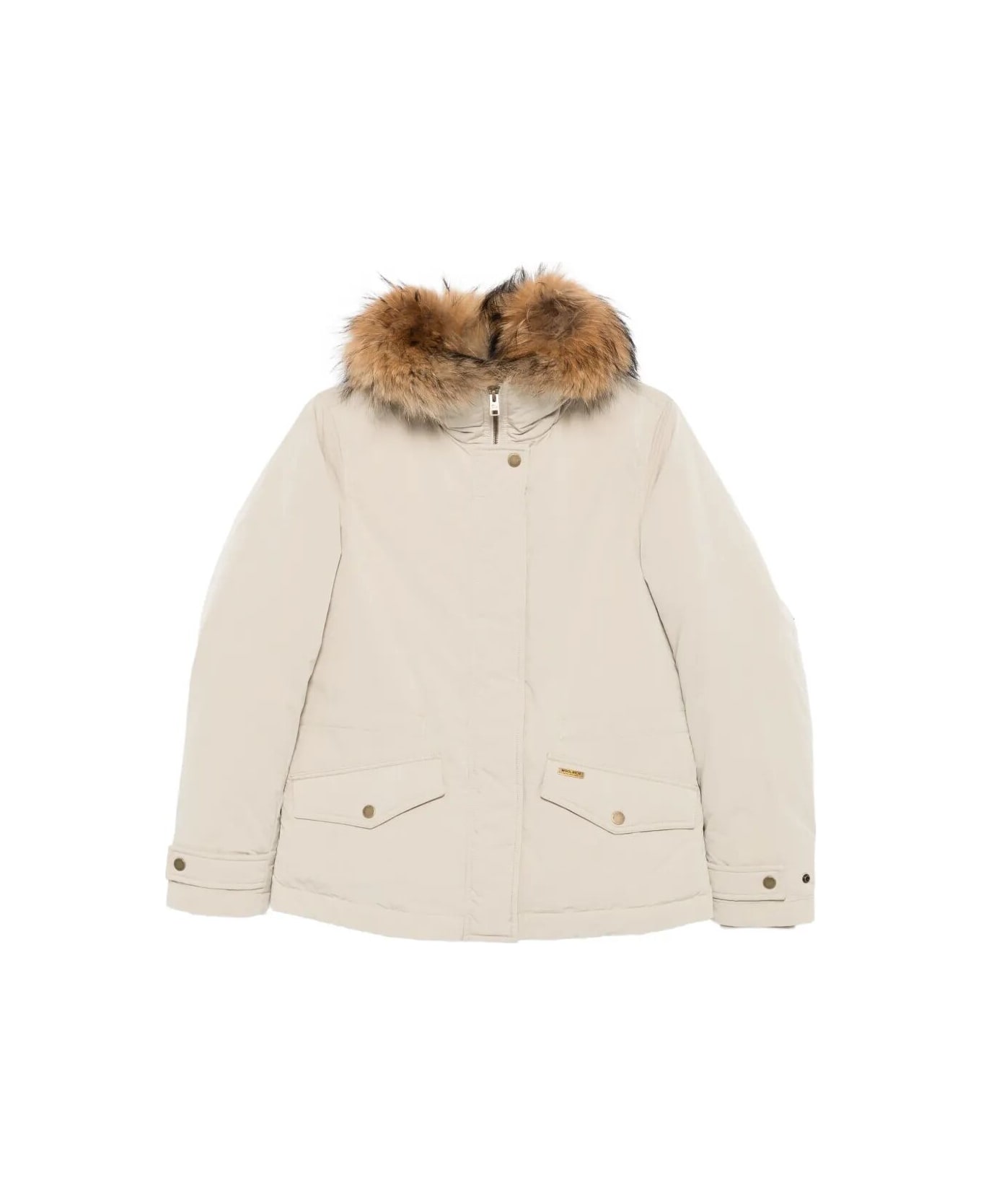 Woolrich Grace Fur Jacket - Oxford Tan