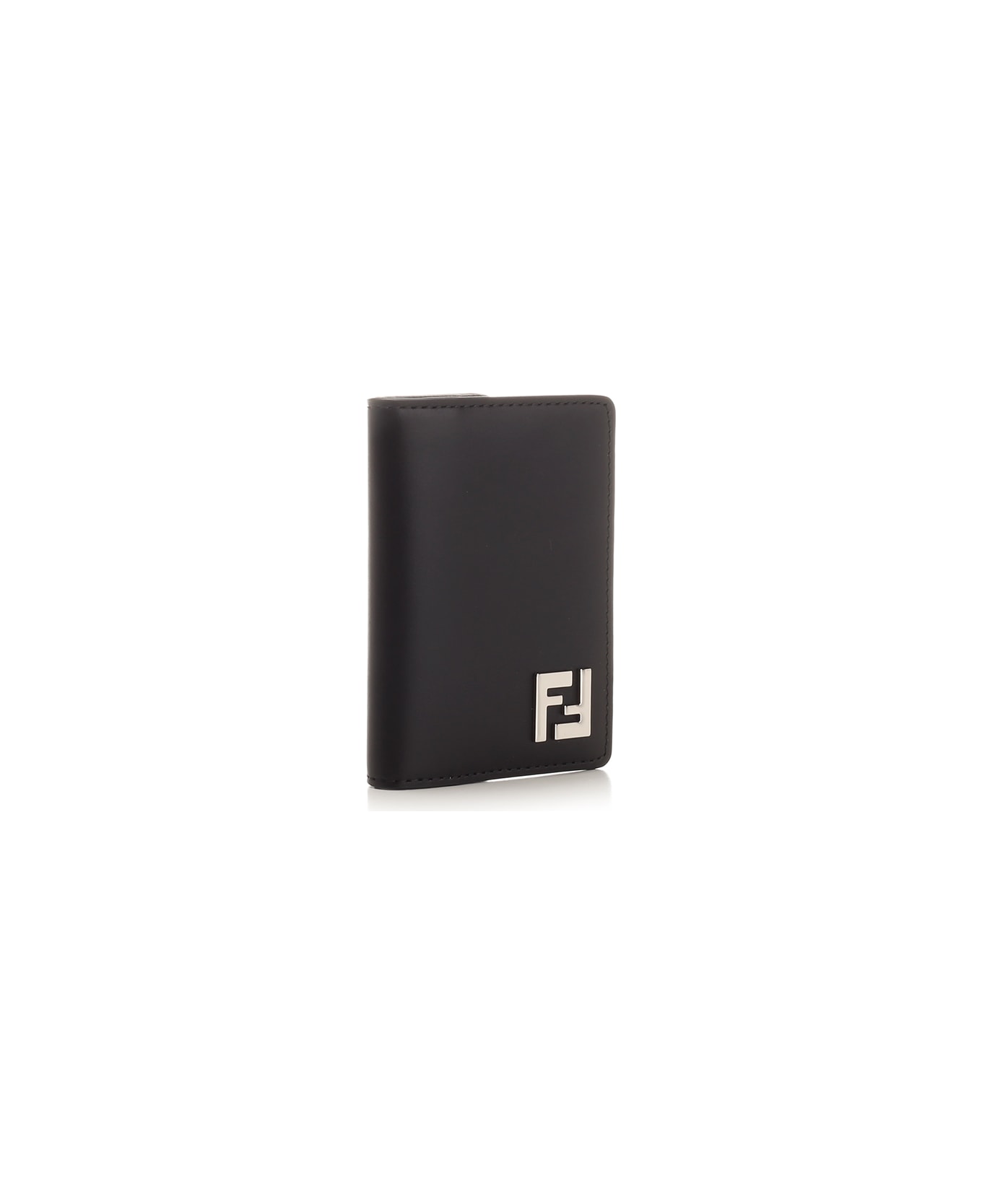 Fendi 'ff Squared' Bifold Card Holder - Black