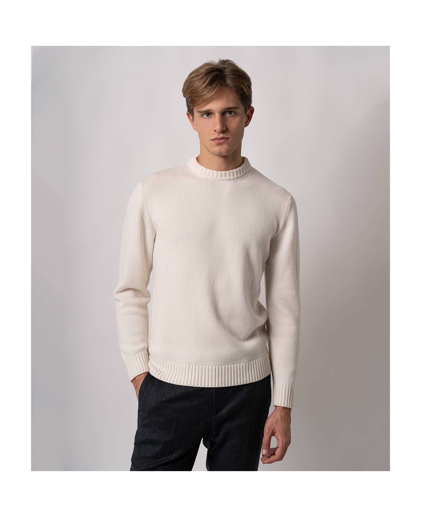 Larusmiani Sweater 'pink Panther' Sweater - White