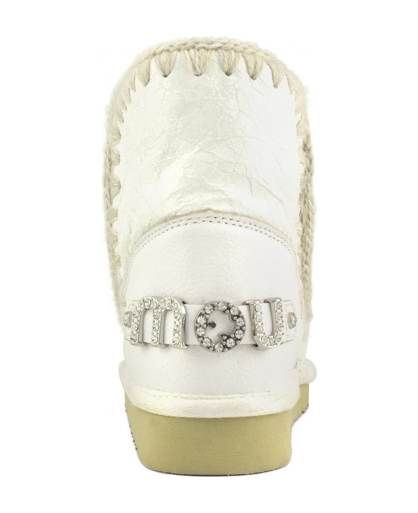 Mou White Sheepskin Eskimo 18 - White