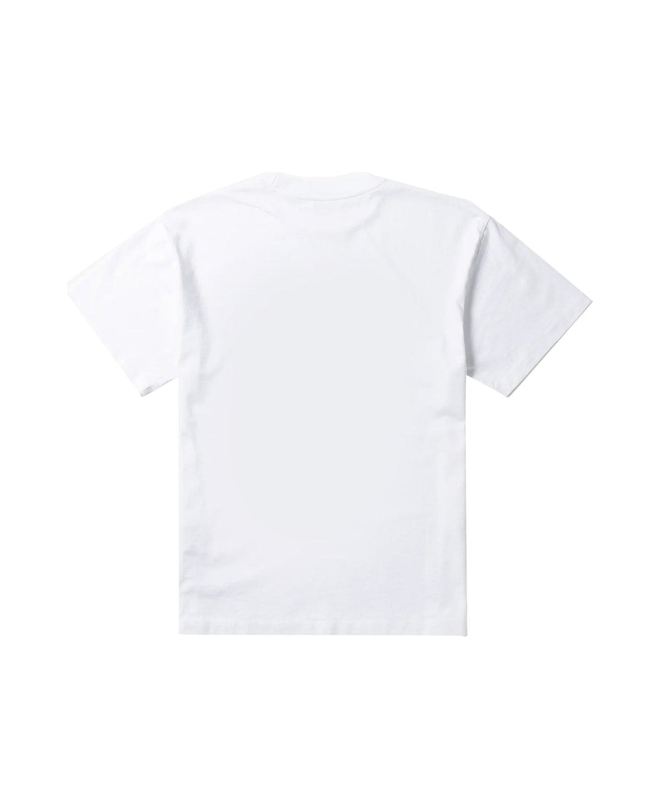 Aries Logo Printed Crewneck T-shirt シャツ
