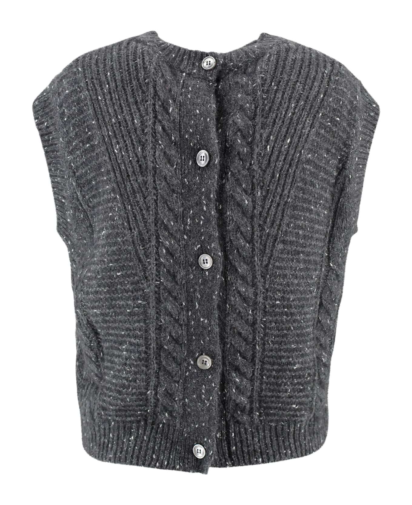 Max Mara Studio Gilet - Anthracite