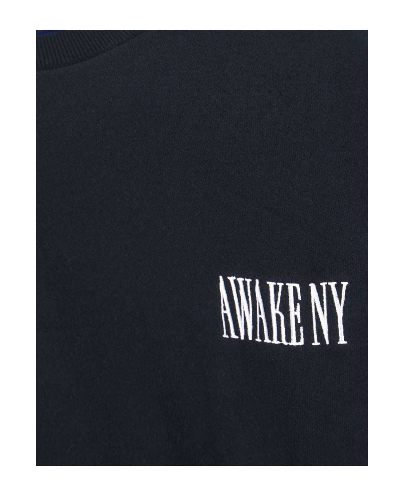 Awake NY 'spire' Crew Neck Sweatshirt - Black  