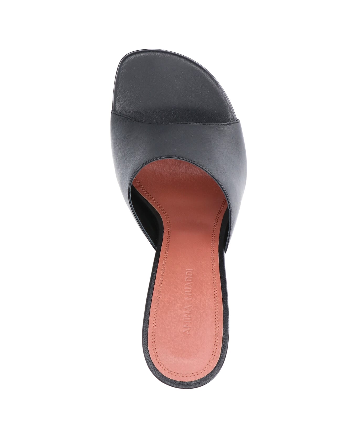 Amina Muaddi 
lupita Slipper
 Sandals - Black  