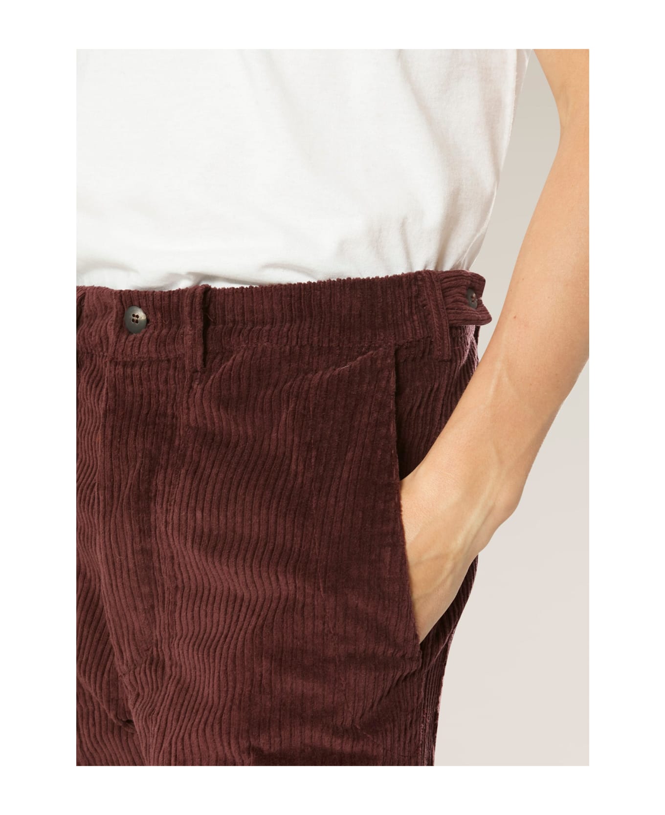 doppiaa Aartemas Wide Corduroy Workwear Pants