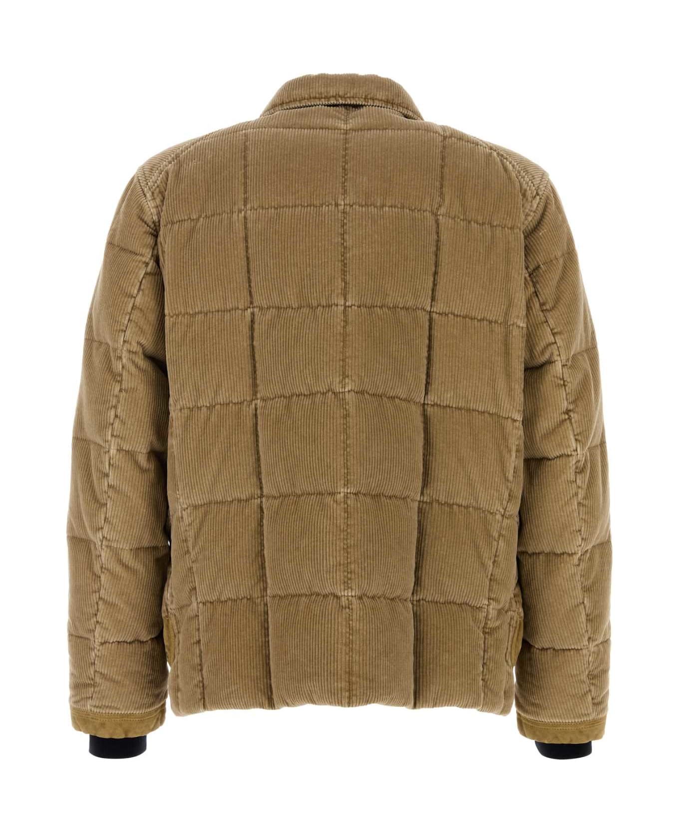 Fay Beige Corduroy Down Jacket - C401 ジャケット