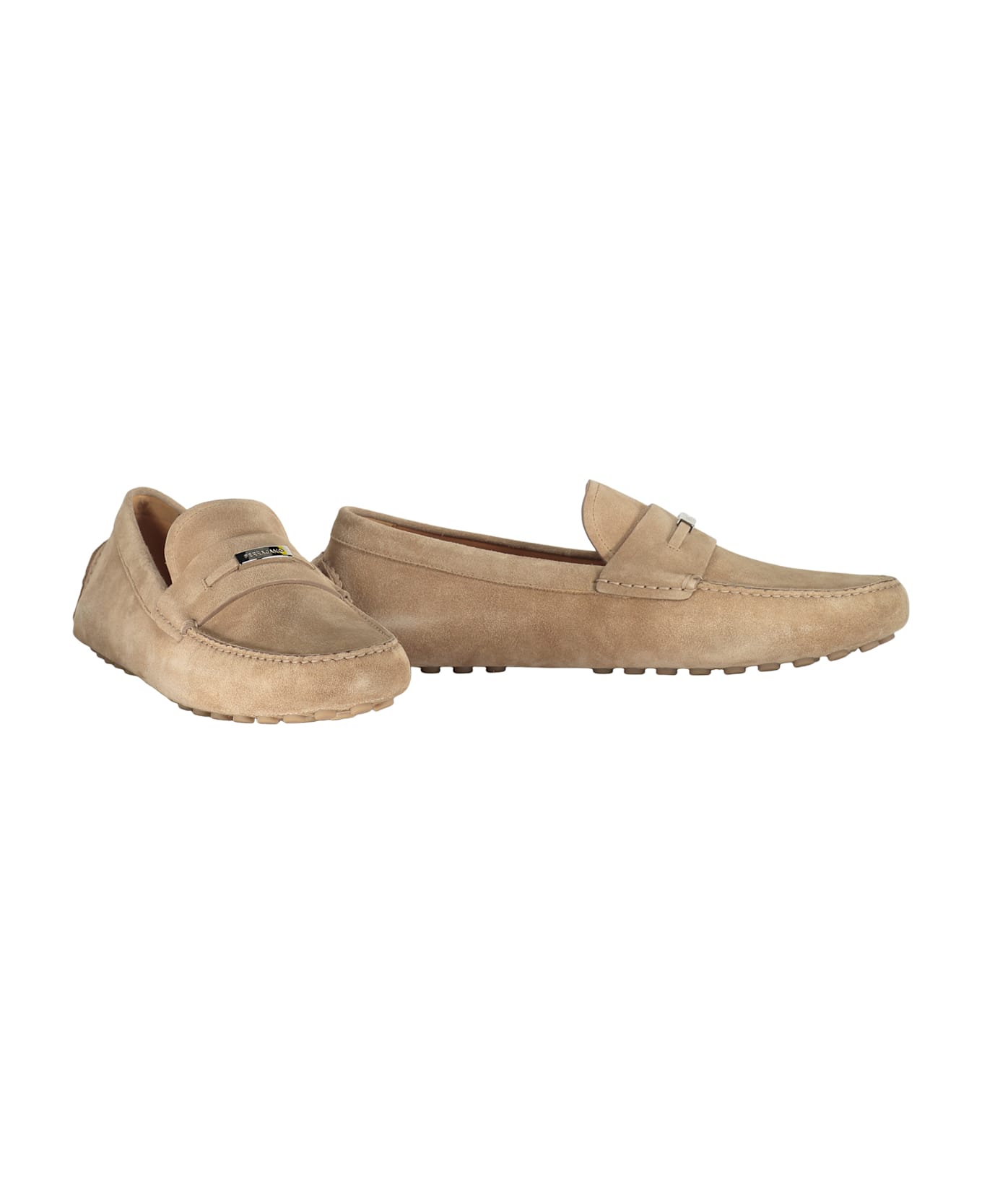 Ferragamo Leather Loafers - Beige