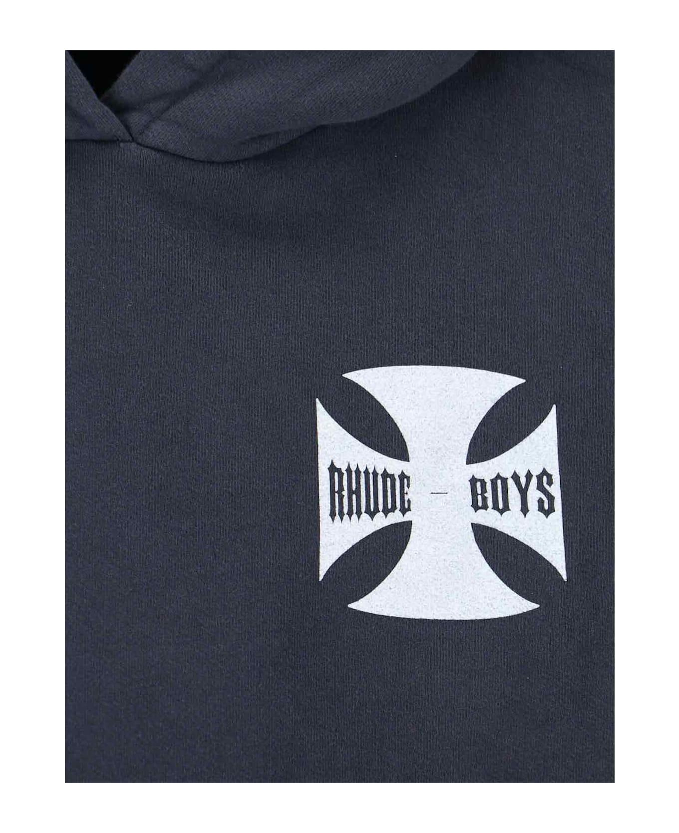 Rhude 
boys
 Hoodie - Black  