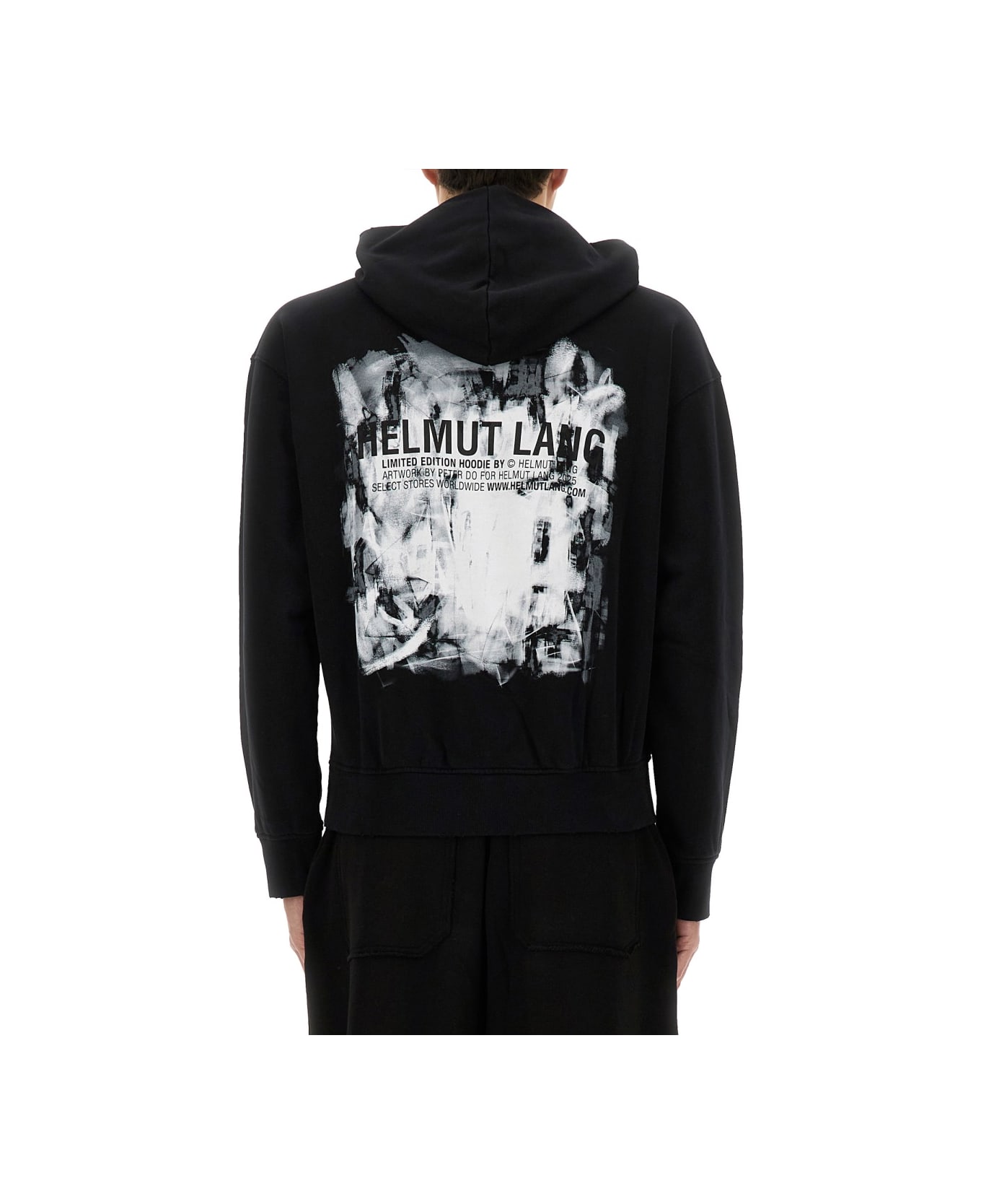 Helmut Lang 
scribble
 Sweatshirt - BLACK
