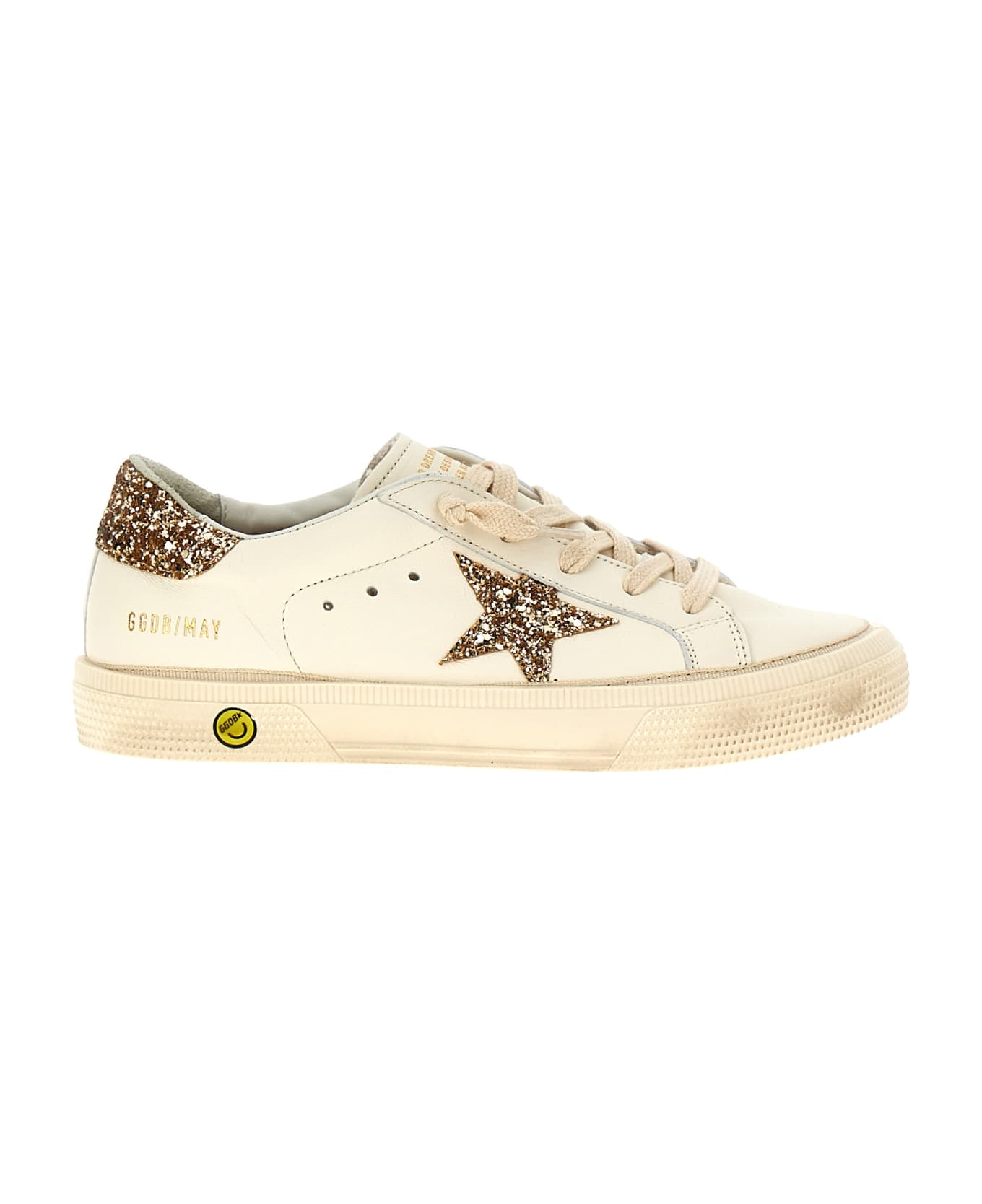 Golden Goose 'may' Sneakers - Gold