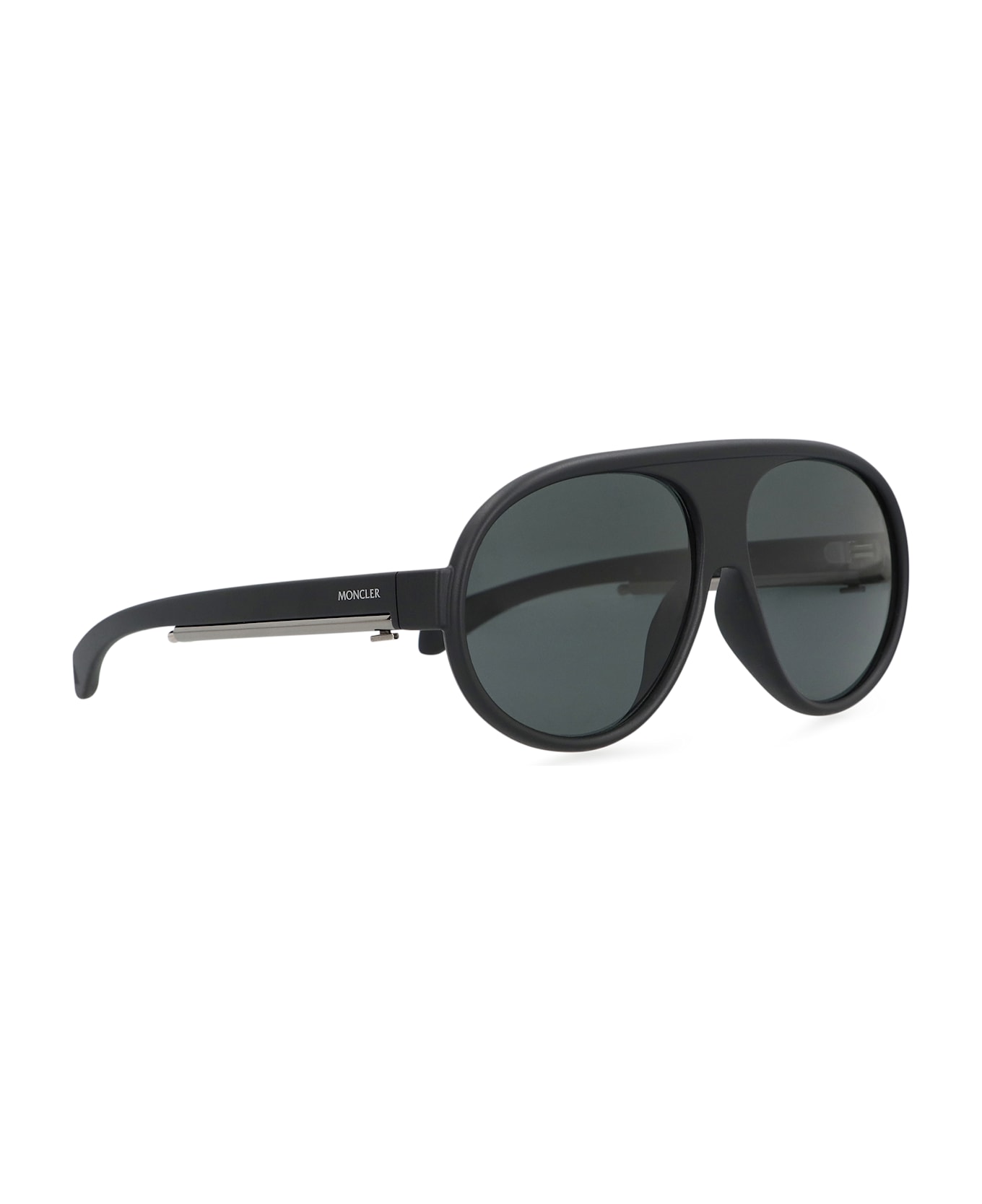 Moncler Vantaj Oval Sunglasses - black