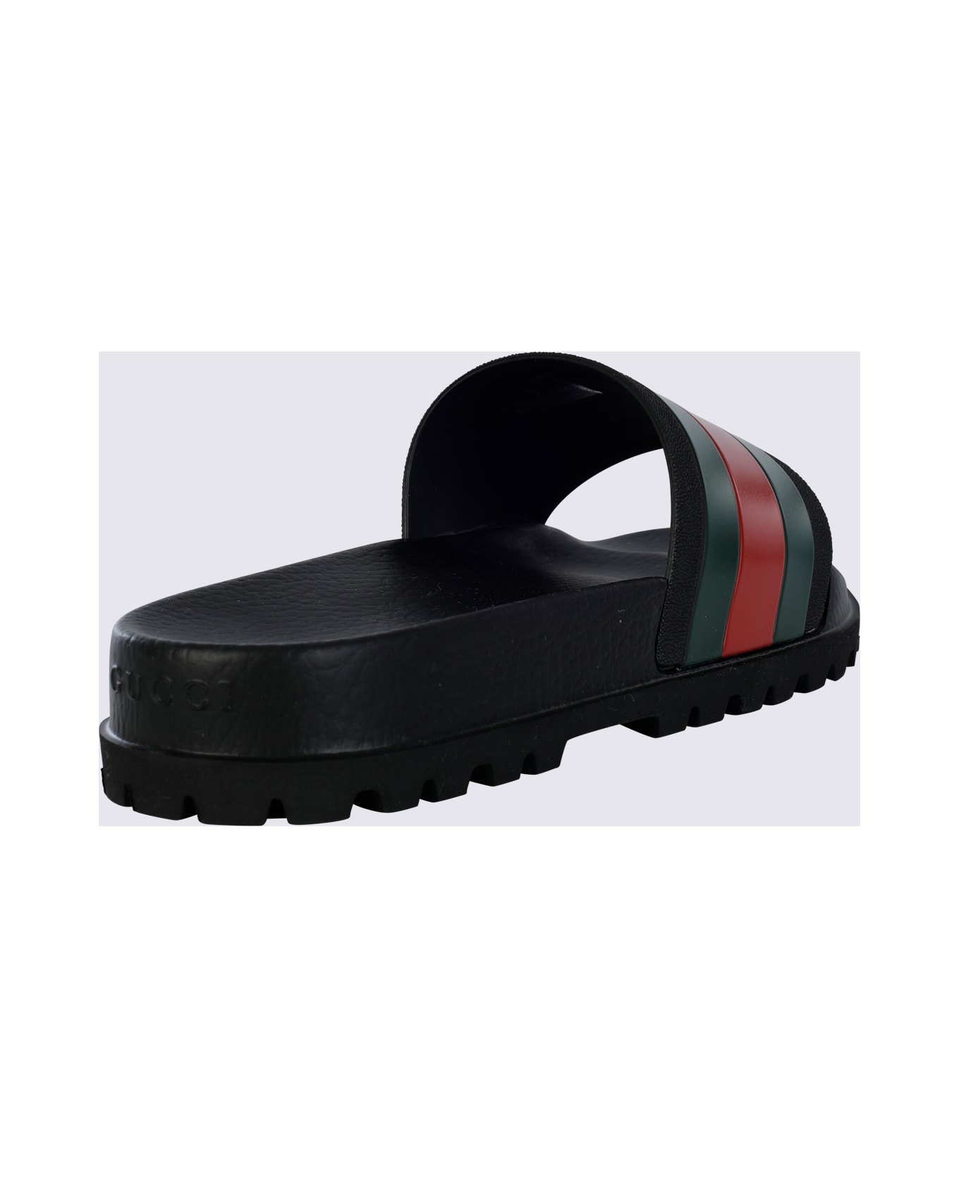 Gucci Black Flats - Black