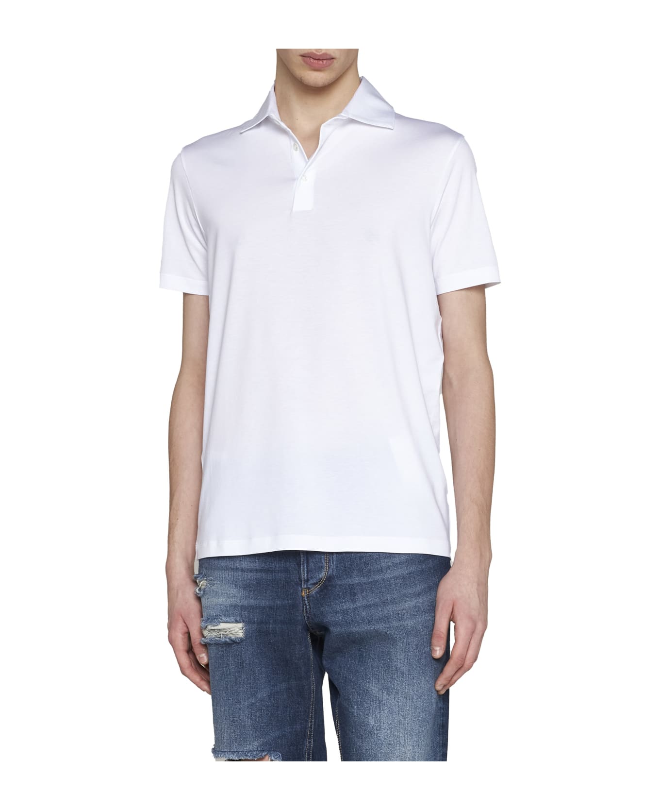 Malo Polo Shirt - Bianco