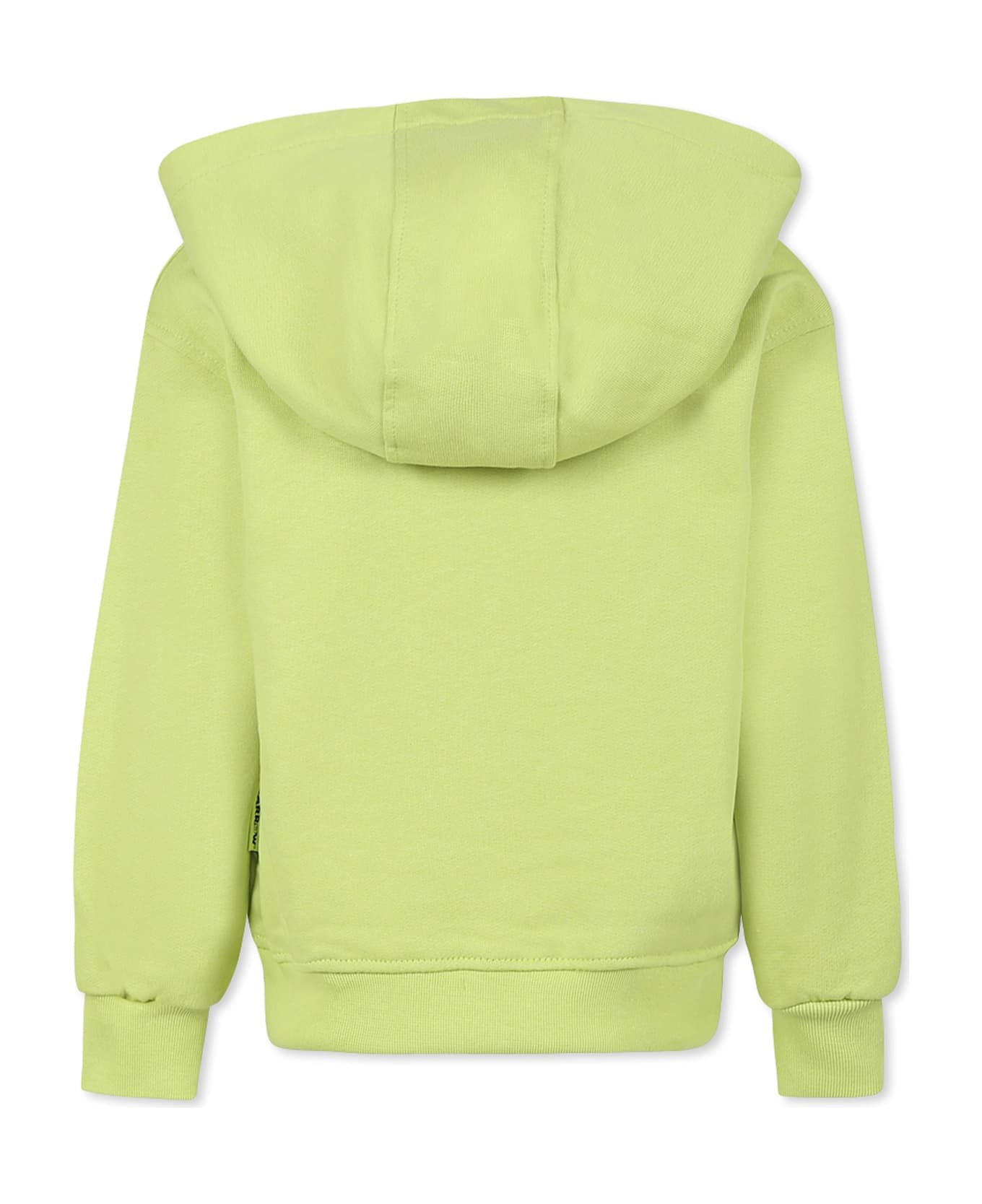 Barrow Green Sweatshirt For Kids With Logo - Green