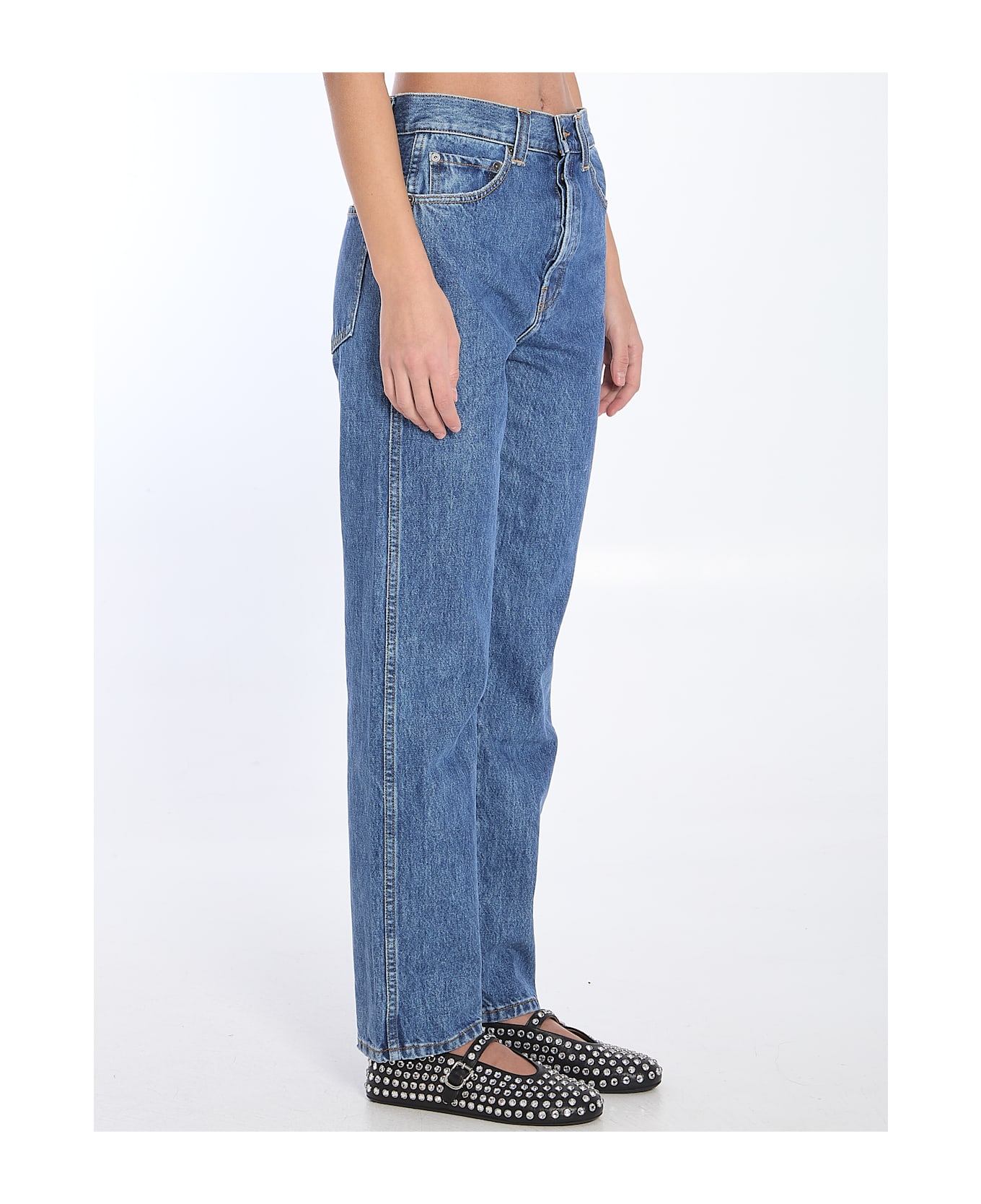Khaite Corben Jeans - Blue