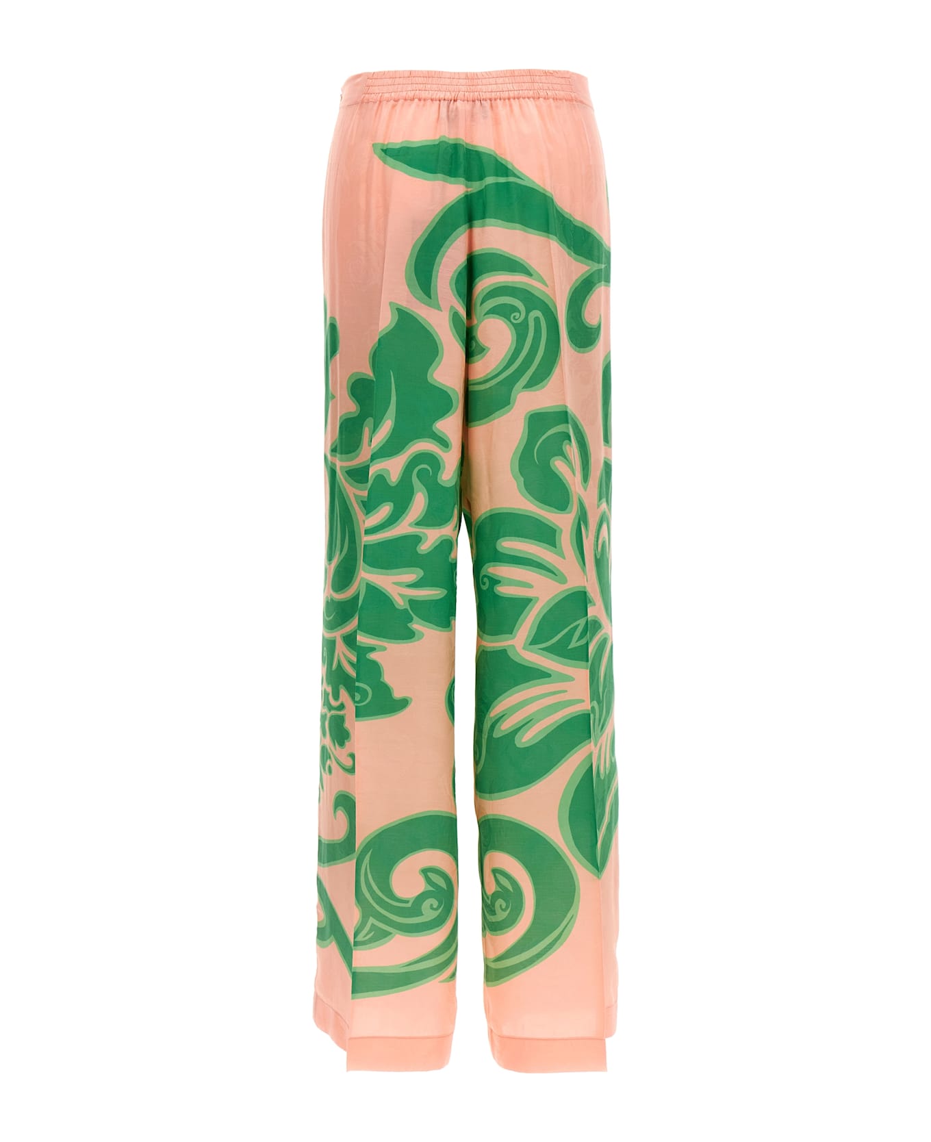 Etro Silk Pants - Pink
