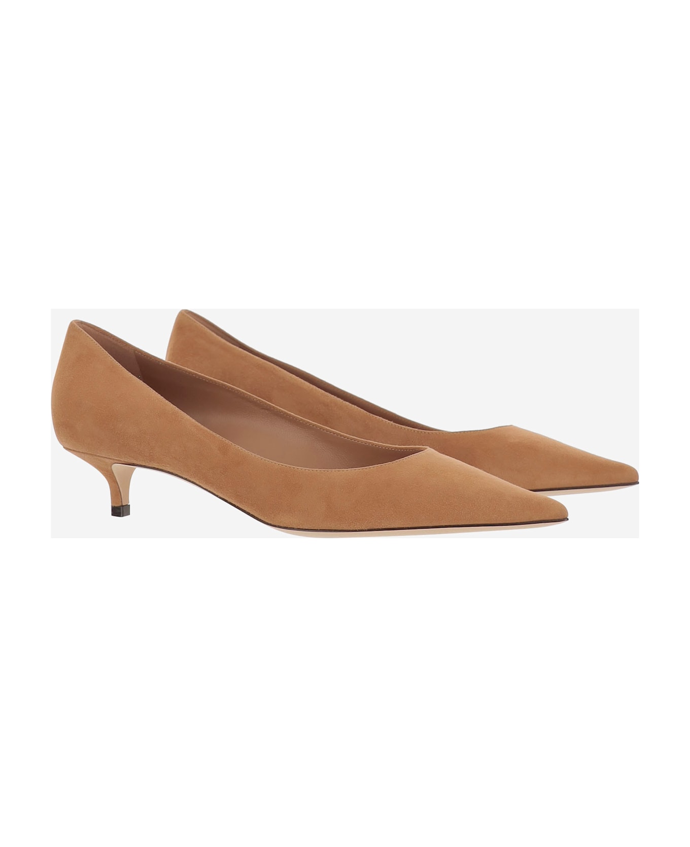 Jimmy Choo Amelia Suede Pumps - Beige