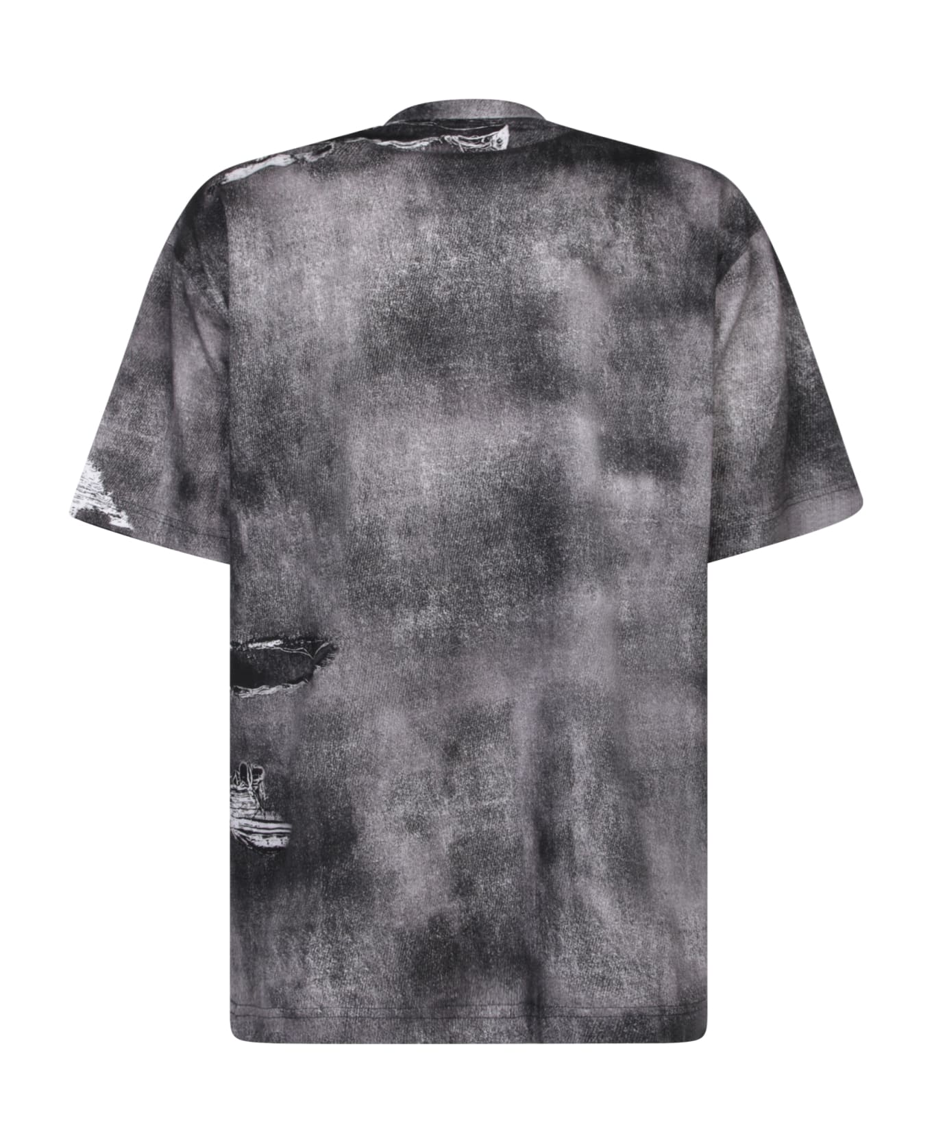 Diesel T-wash Black T-shirt - Black