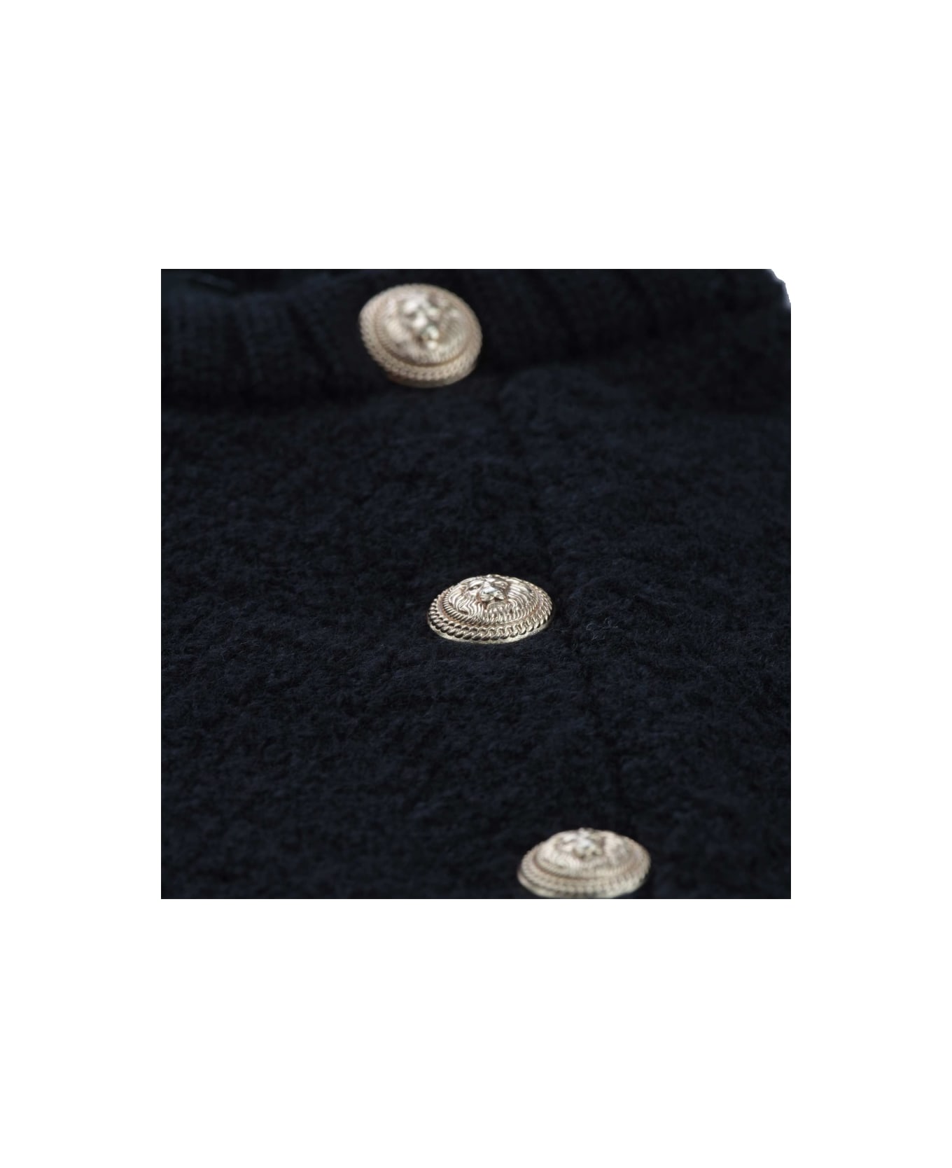 Balmain Shirt With Buttons - BLACK