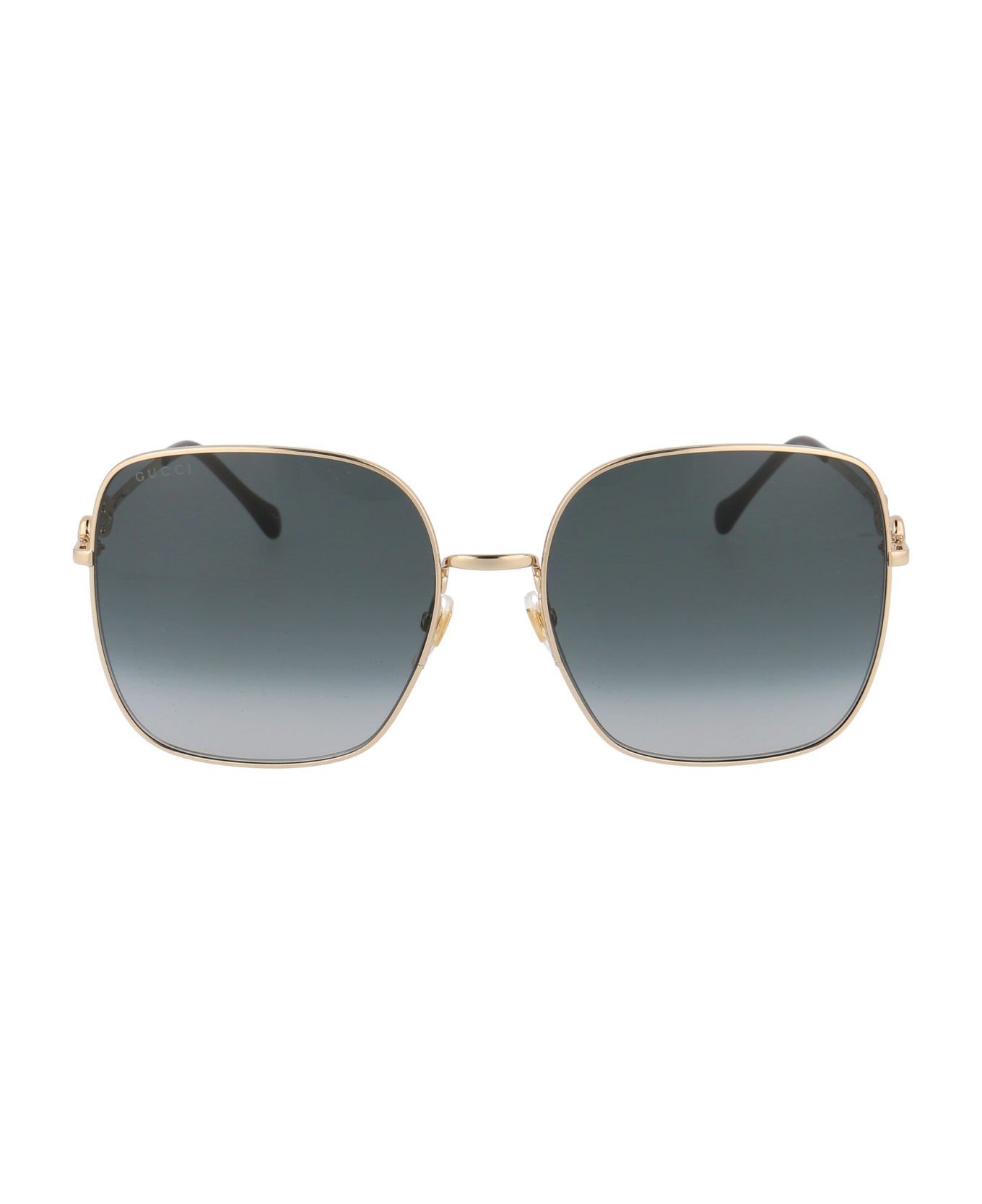 Gucci Eyewear Gg0879s Sunglasses - 001 GOLD GOLD GREY