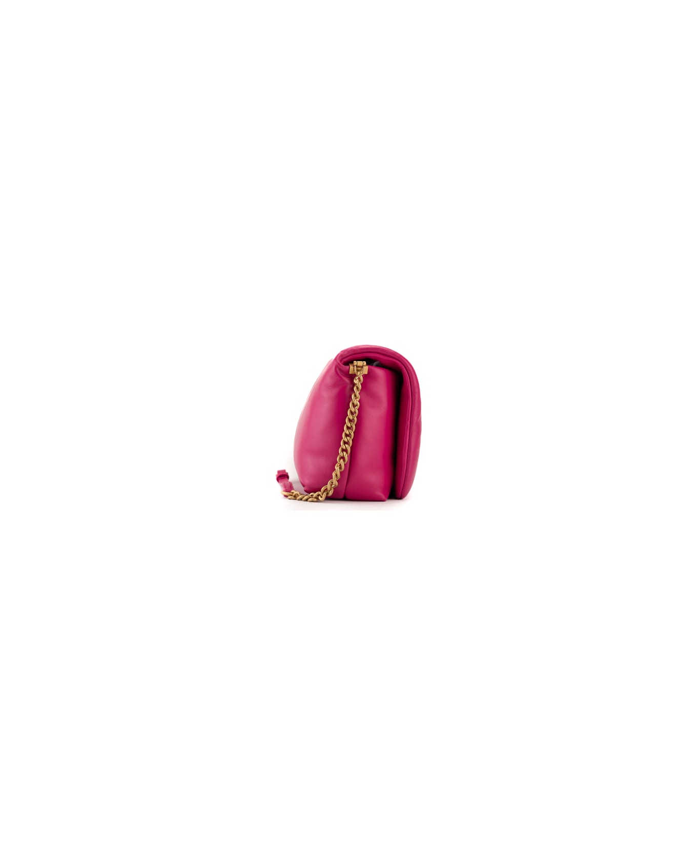 Pinko Classic Love Click Puff Bag In Nappa - Pink
