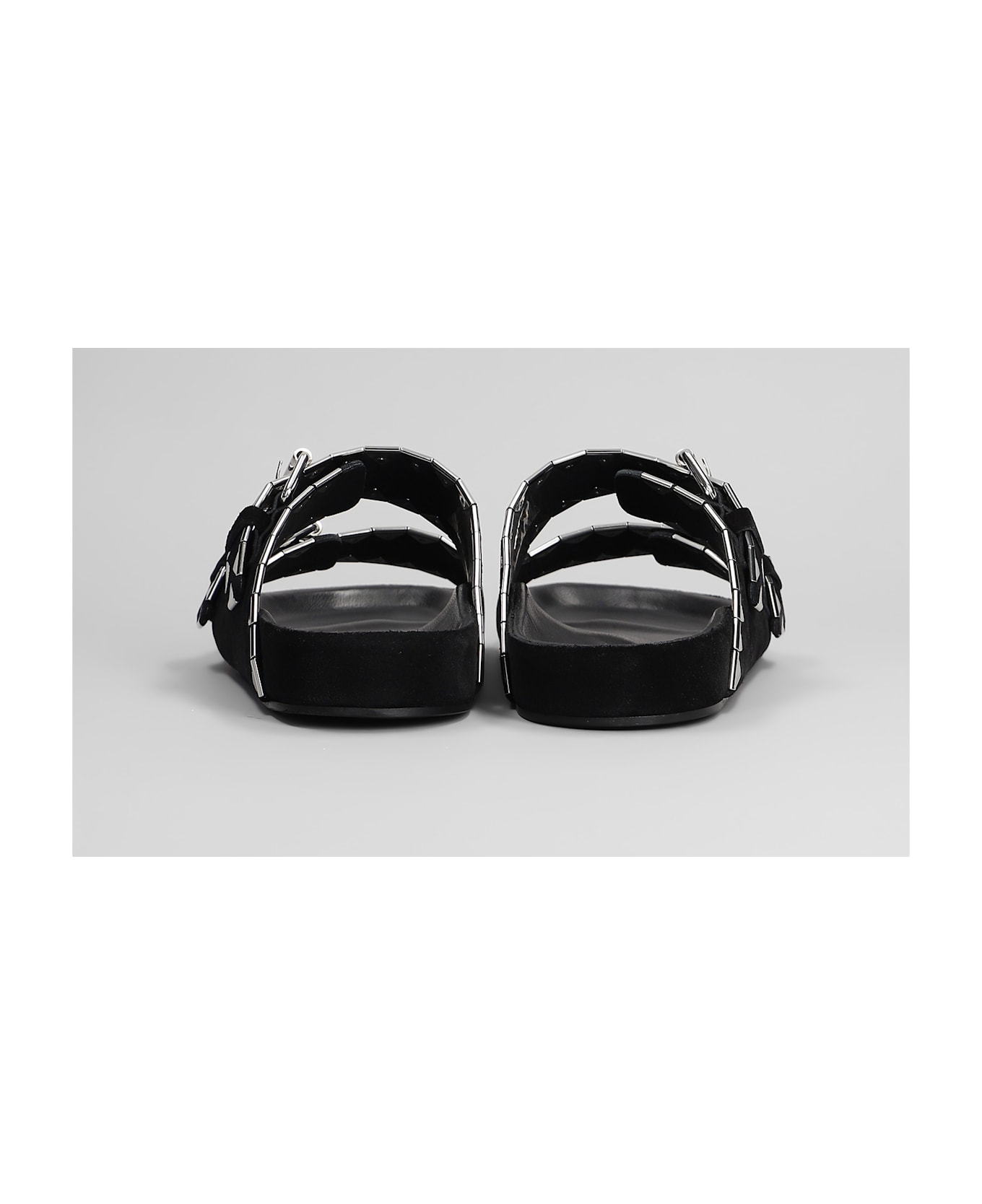Lennyo Flats In Black Suede - Thumbnail 5