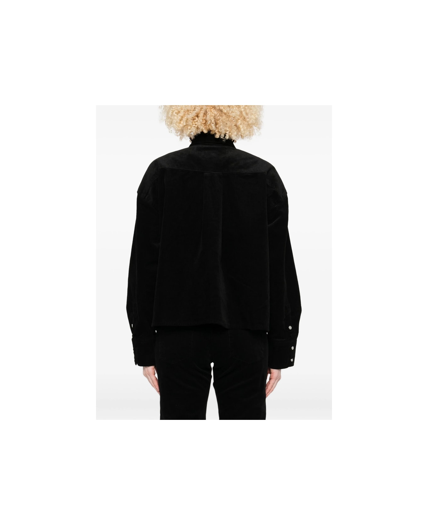 7 For All Mankind Shirt - BLACK