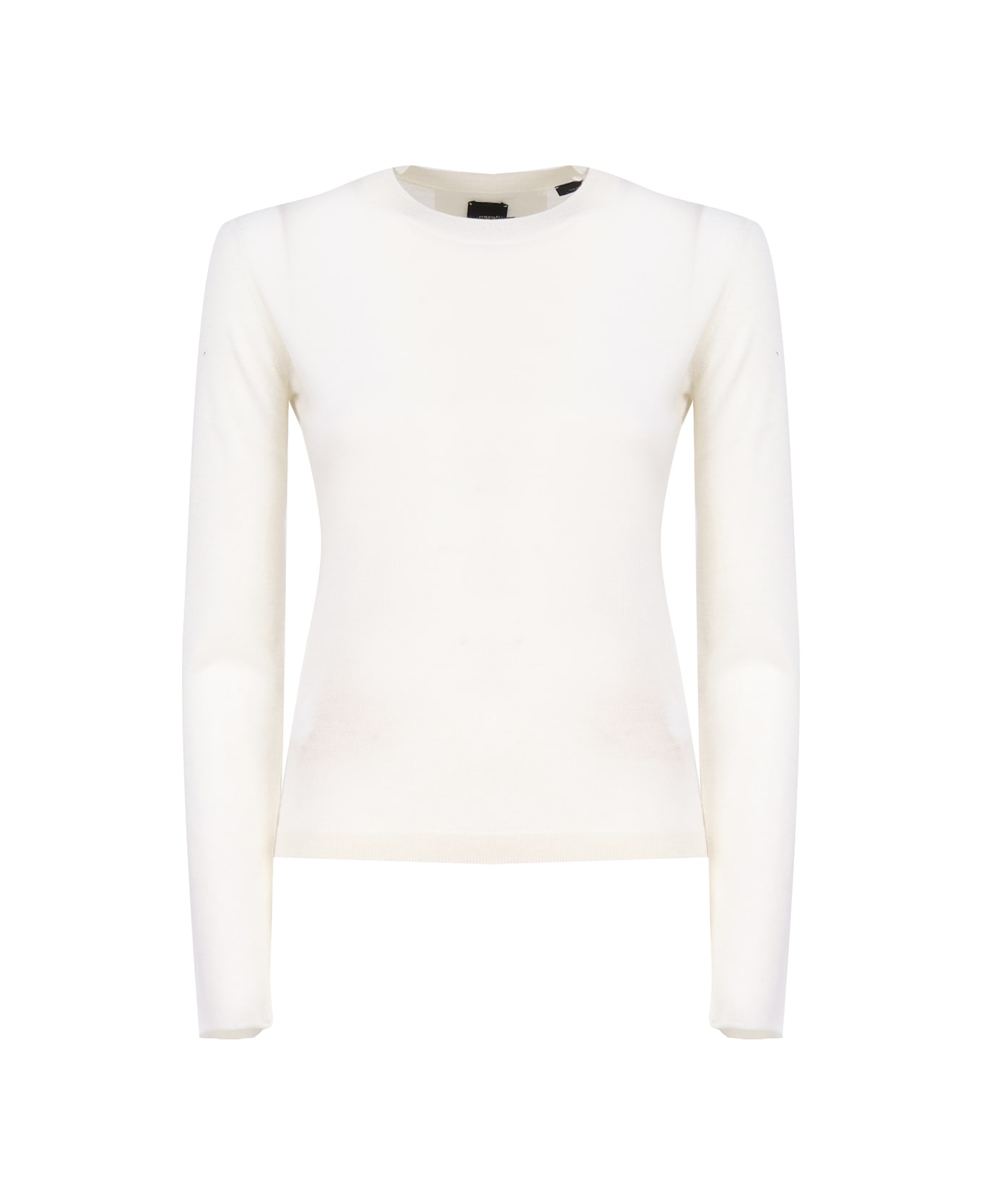 Pinko Tight-fitting Sweater - White
