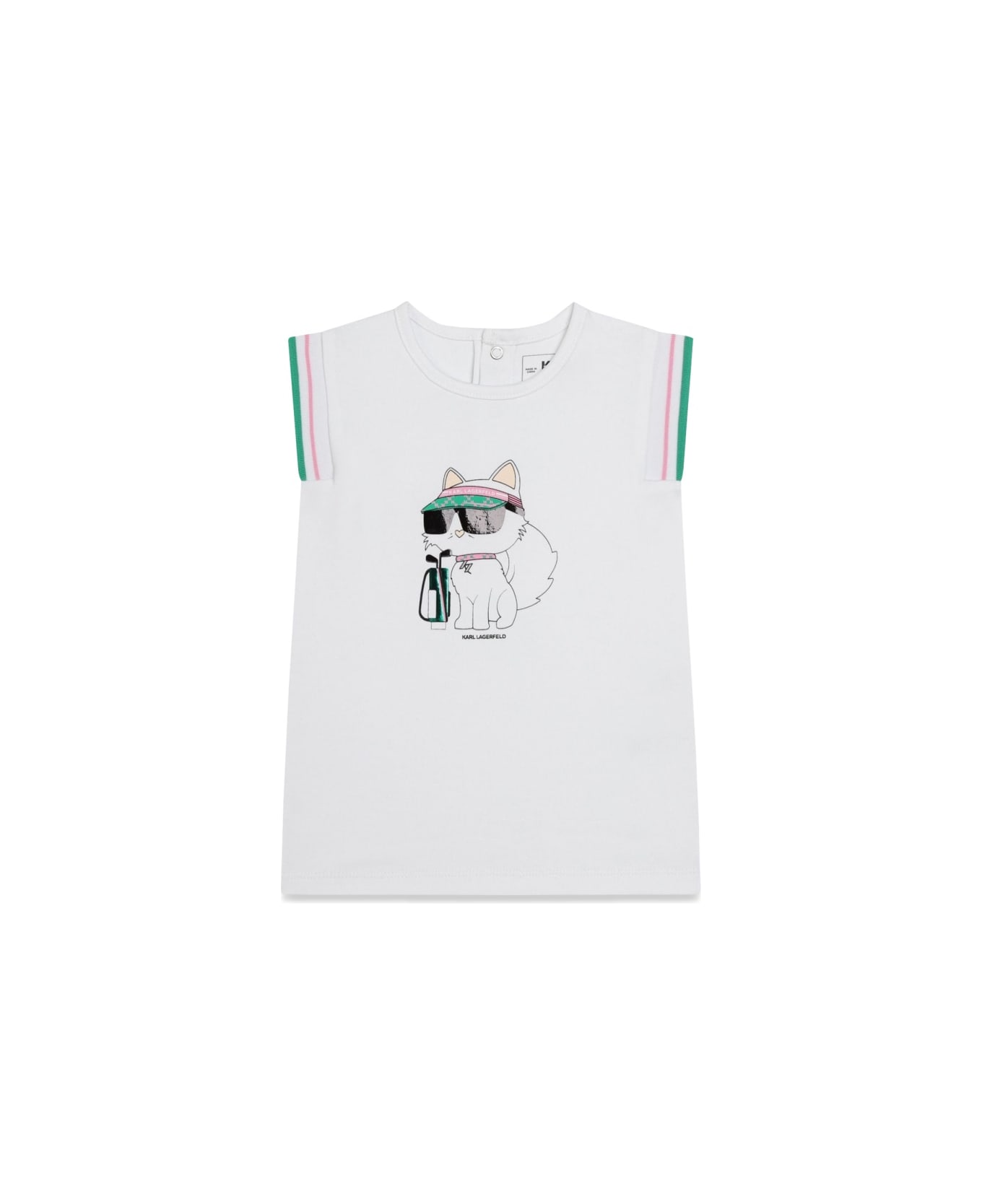 Karl Lagerfeld Vestito Corto - WHITE ワンピース＆ドレス