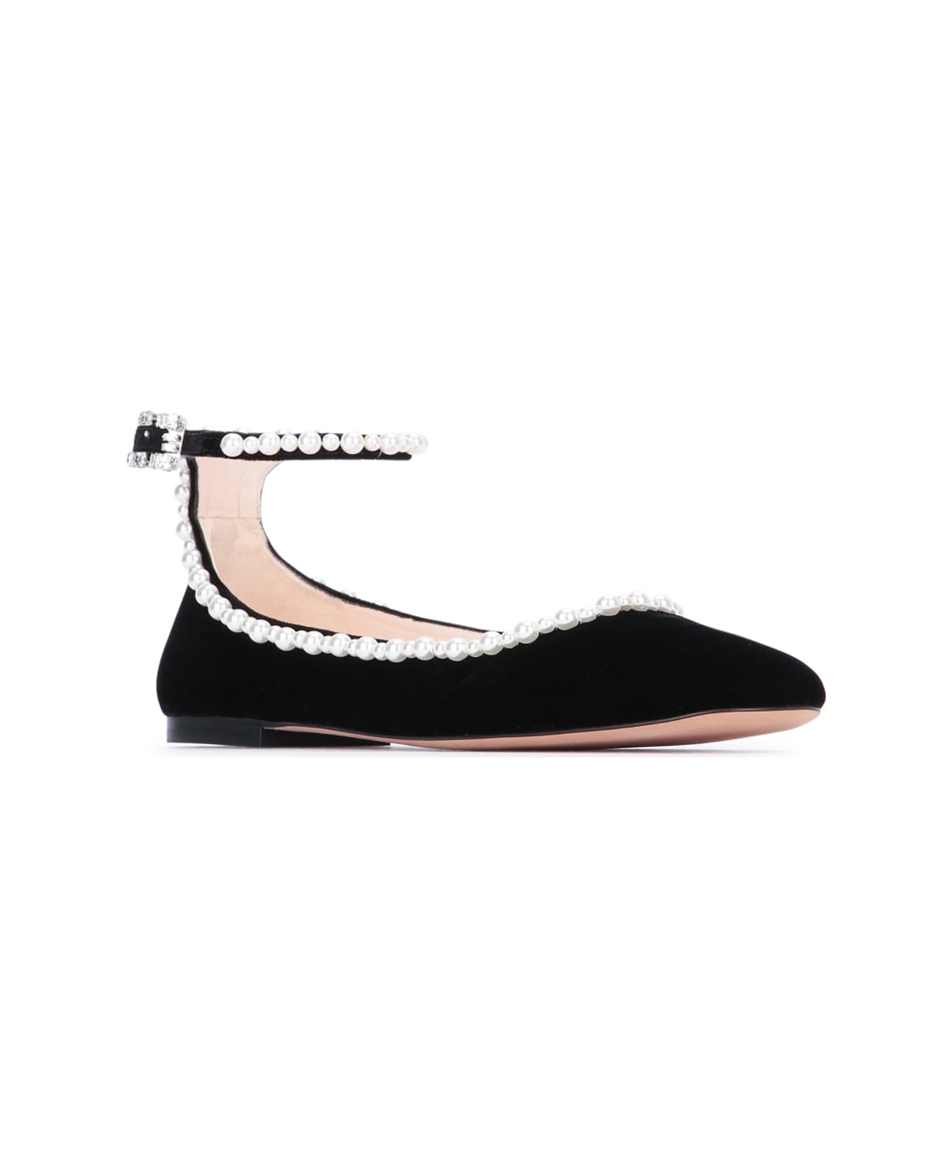 送料関税込♪【Roger Vivier】Roundytoe Pearl Soft Ball Roger Vivier Roundytoe Pearl Soft Ball (Roger Vivier/バレエ
