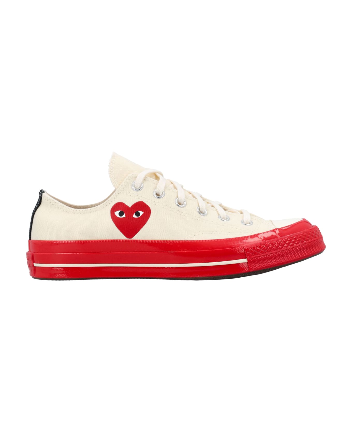 Comme des Garçons Chuck 70 Low-top Red Sole Sneakers - OFF WHITE