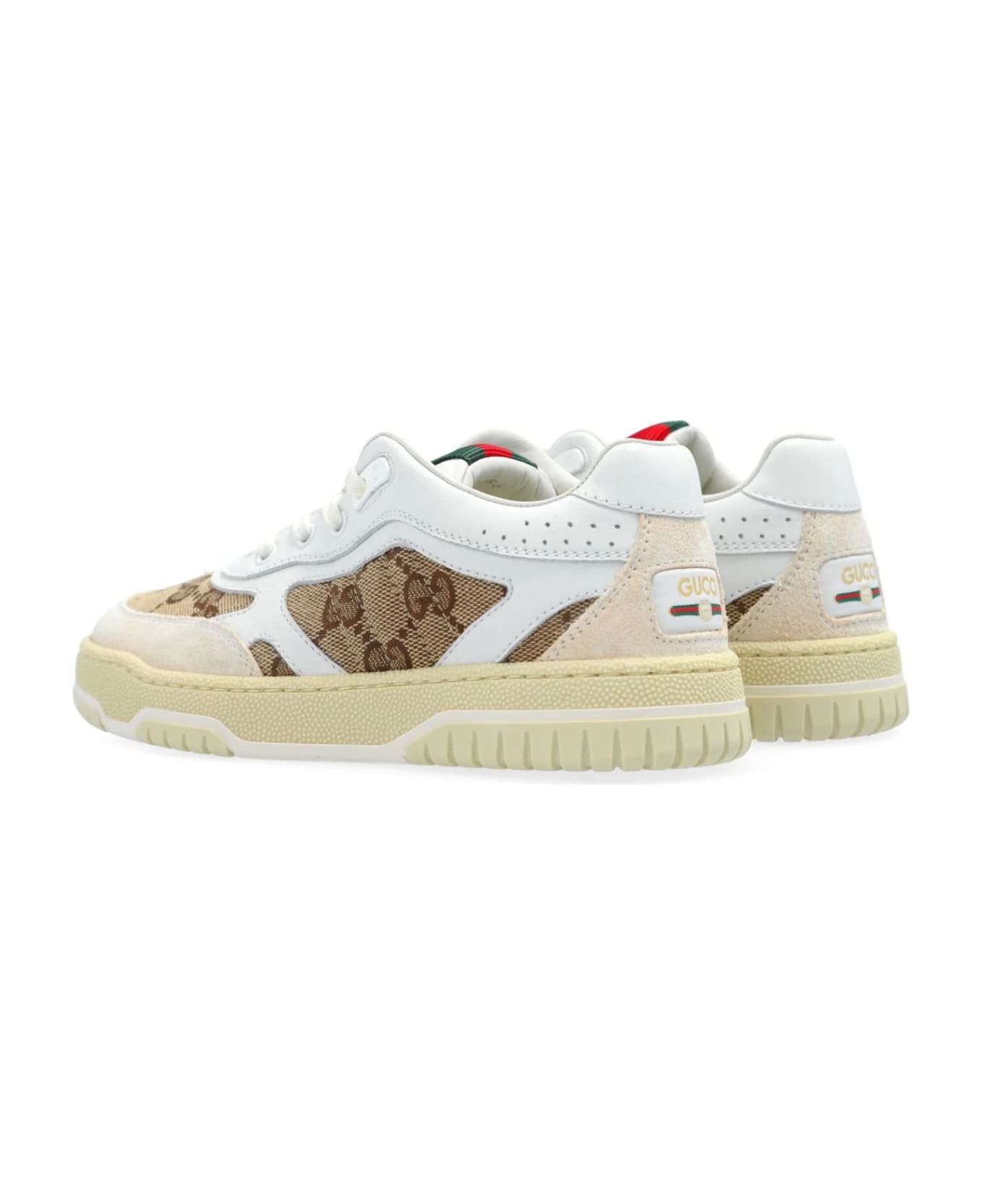 Gucci Kids Sneakers White - White