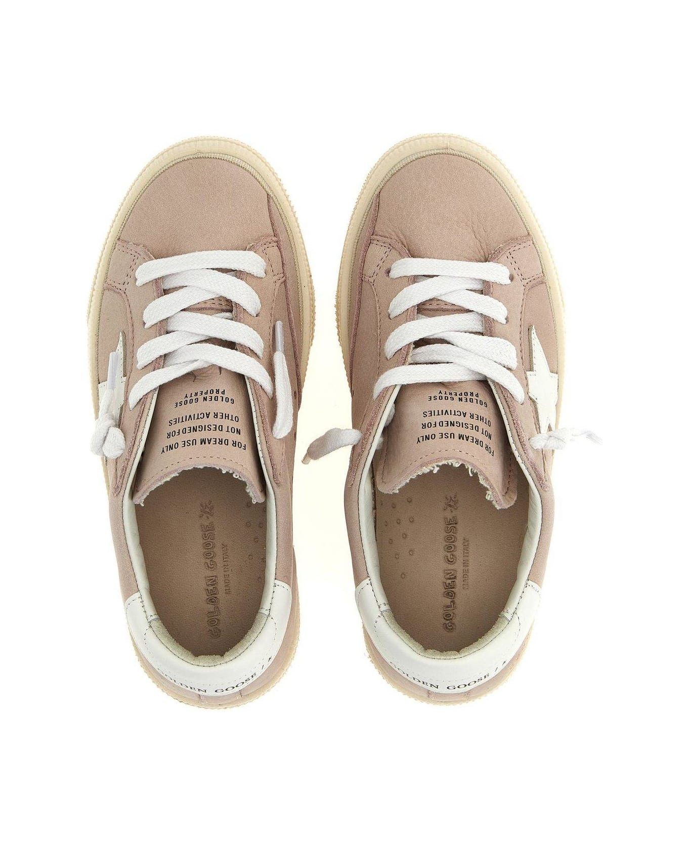 Golden Goose May Lace-up Sneakers - PINK