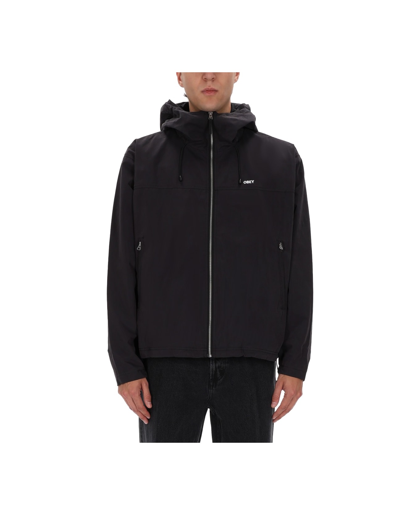 Obey "vista" Jacket - BLACK