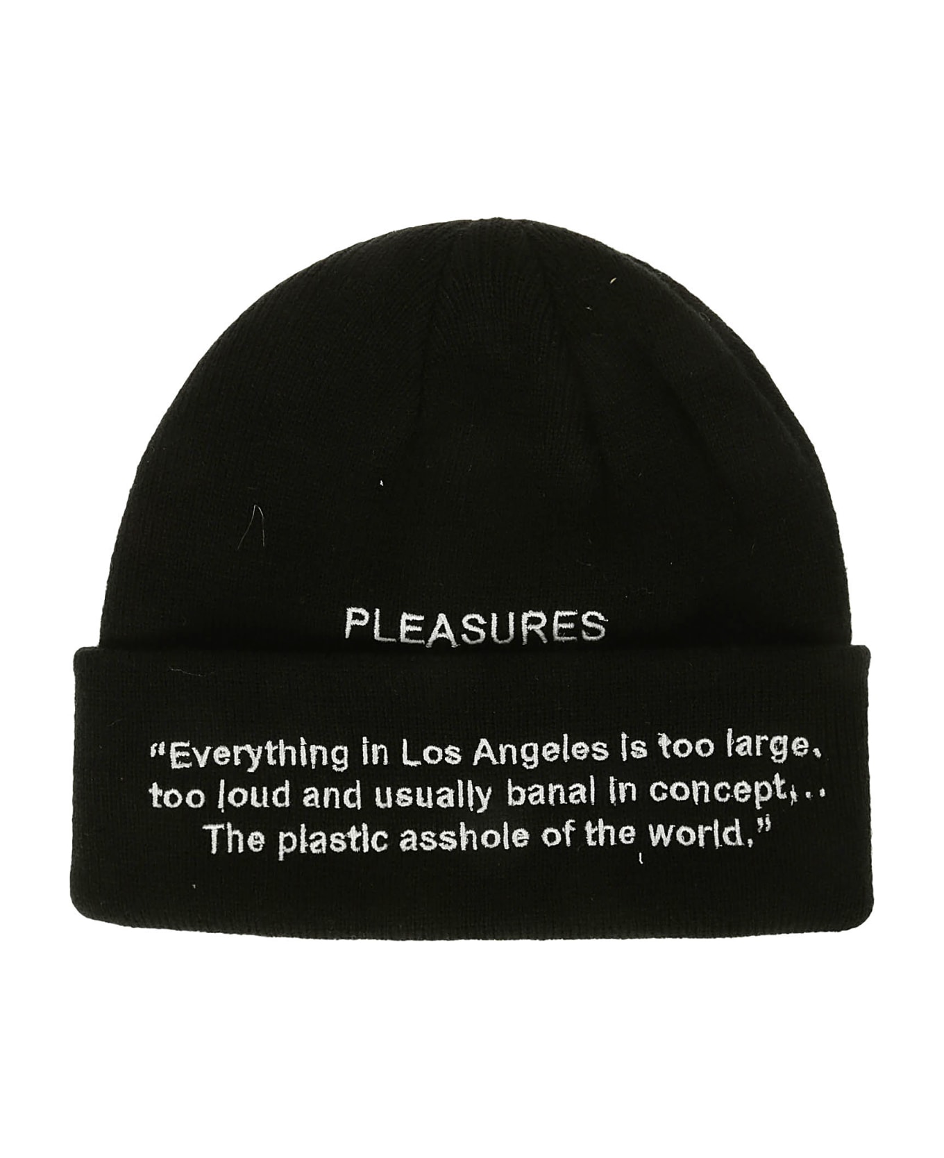 Pleasures Plastic Beanie - Black