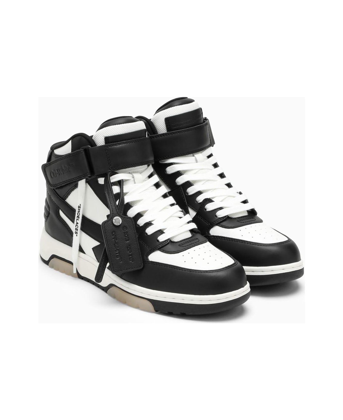 Off-White Out Of Office White\/black High Trainer - Black White