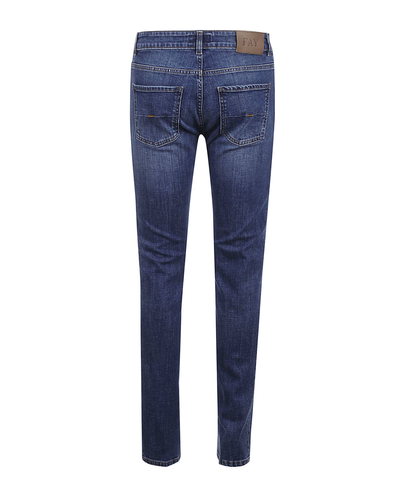 Fay Classic 5 Pockets Jeans - Blue