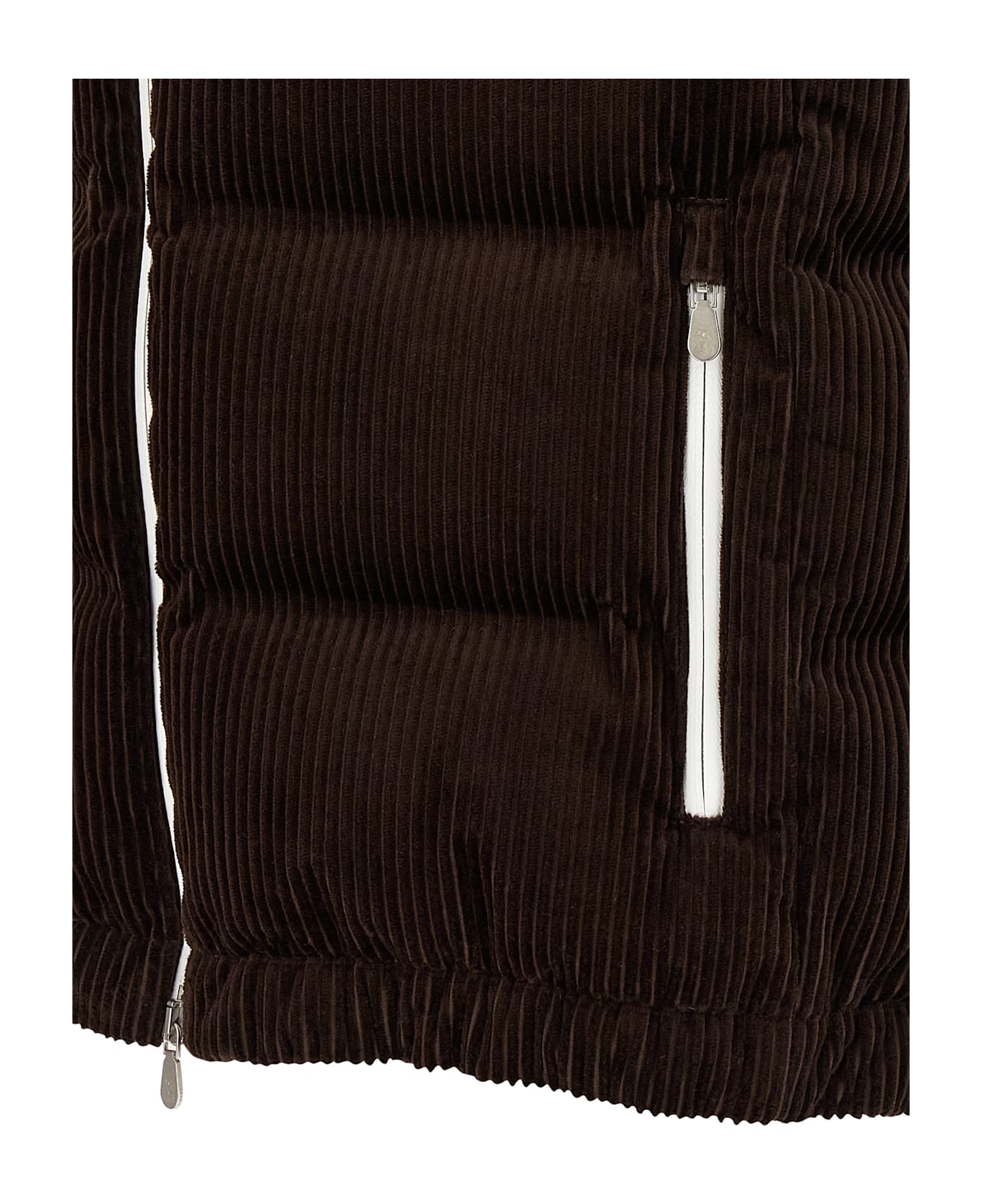 Brunello Cucinelli Velvet Waistcoat - Brown