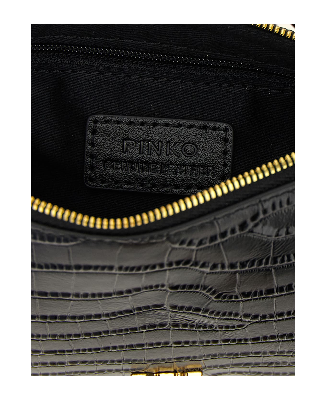 Pinko 
flat Horizontal
 Mini Crossbody Bag - Black  