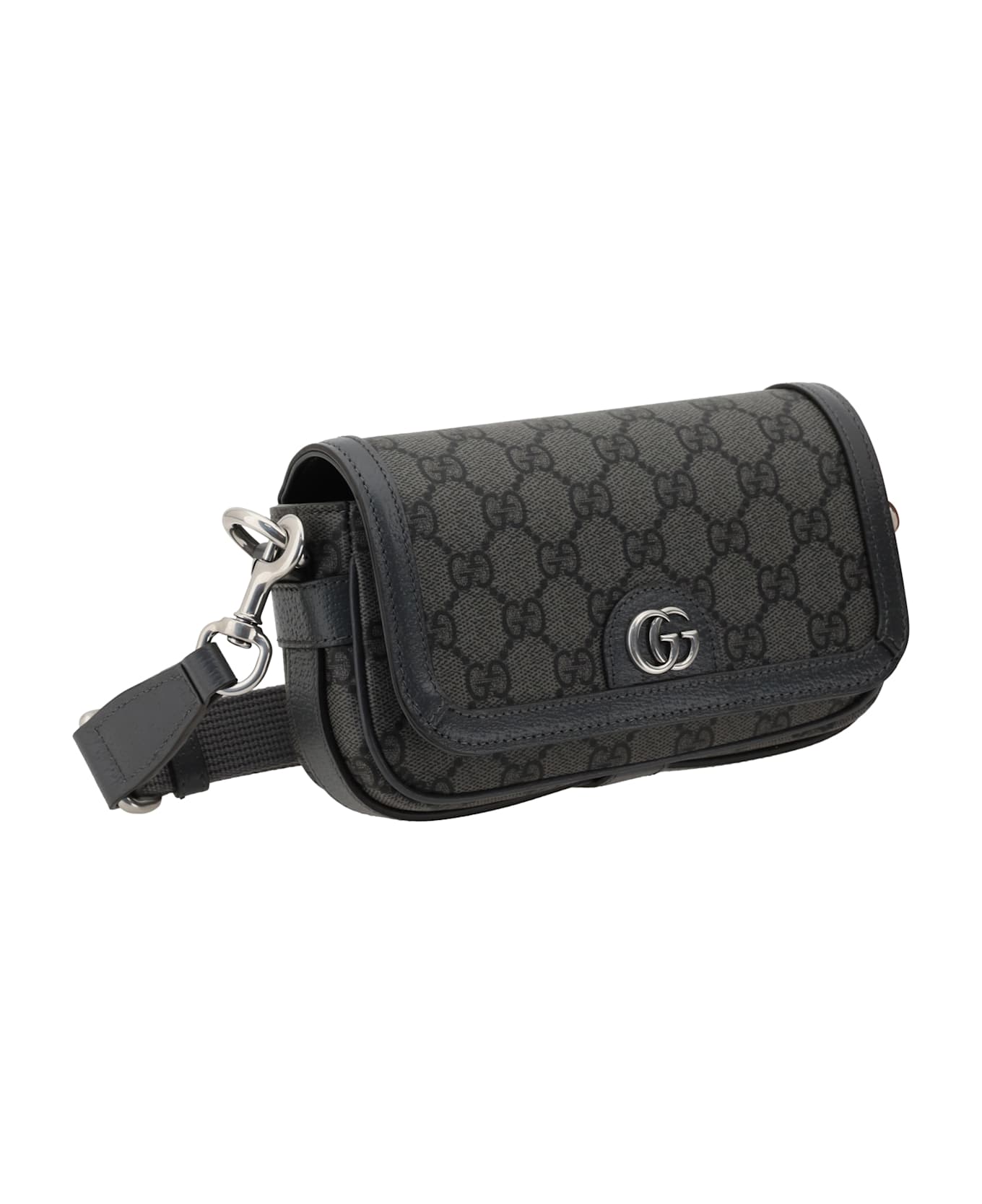 Gucci Shoulder Bag - Grey Blk/gre/gr.g