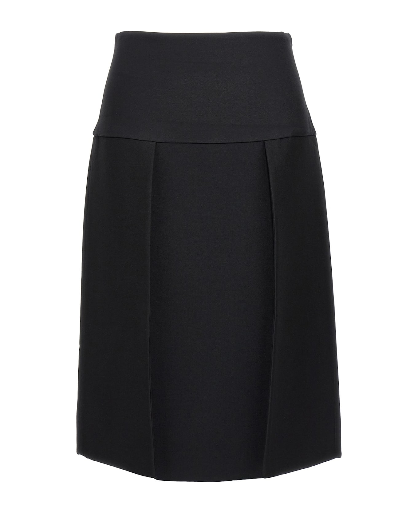 Khaite Kidd Skirt - BLACK